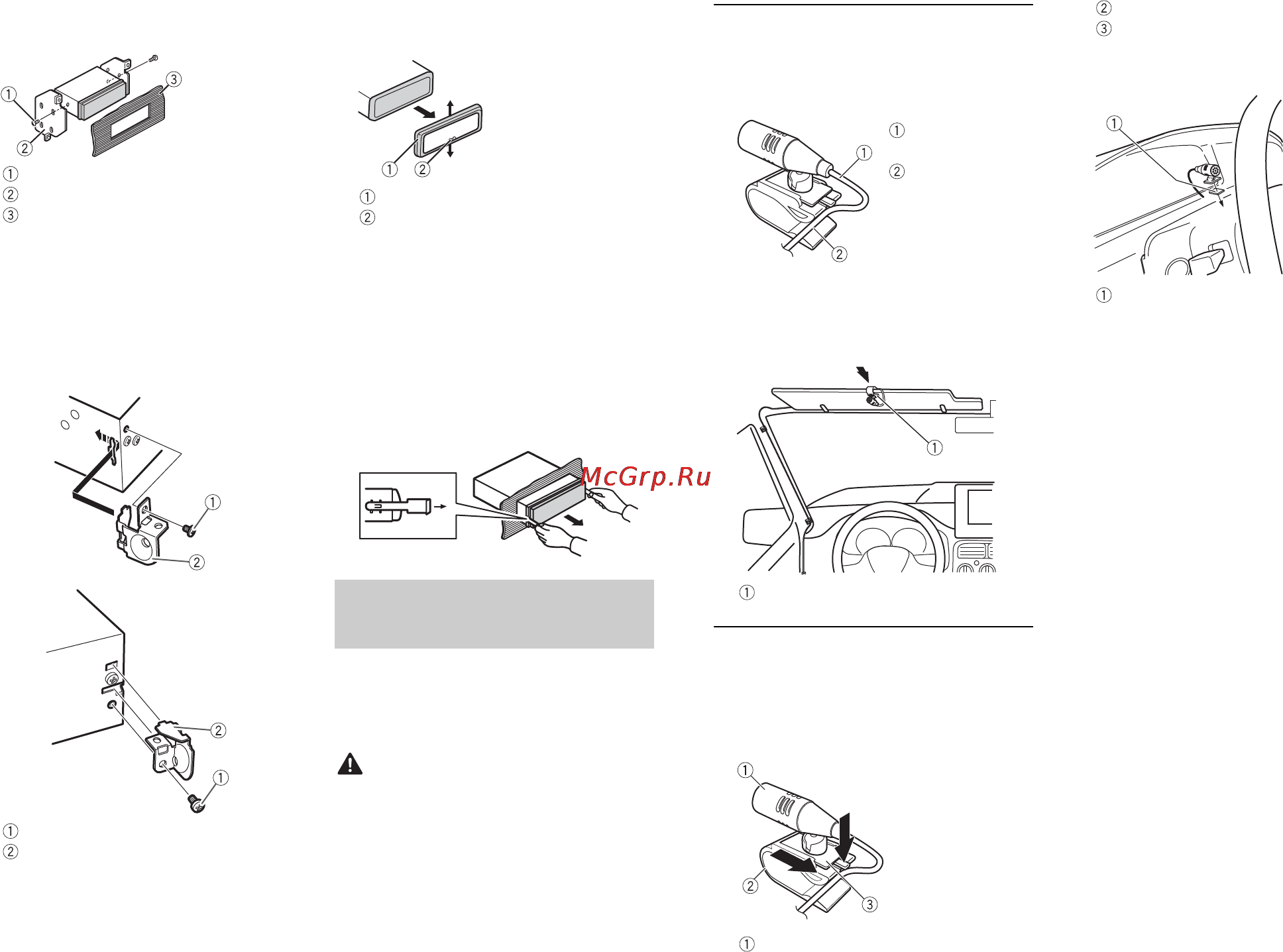 Pioneer MVH-170UB (UBG) (UI) [38/156] Installation du microphone