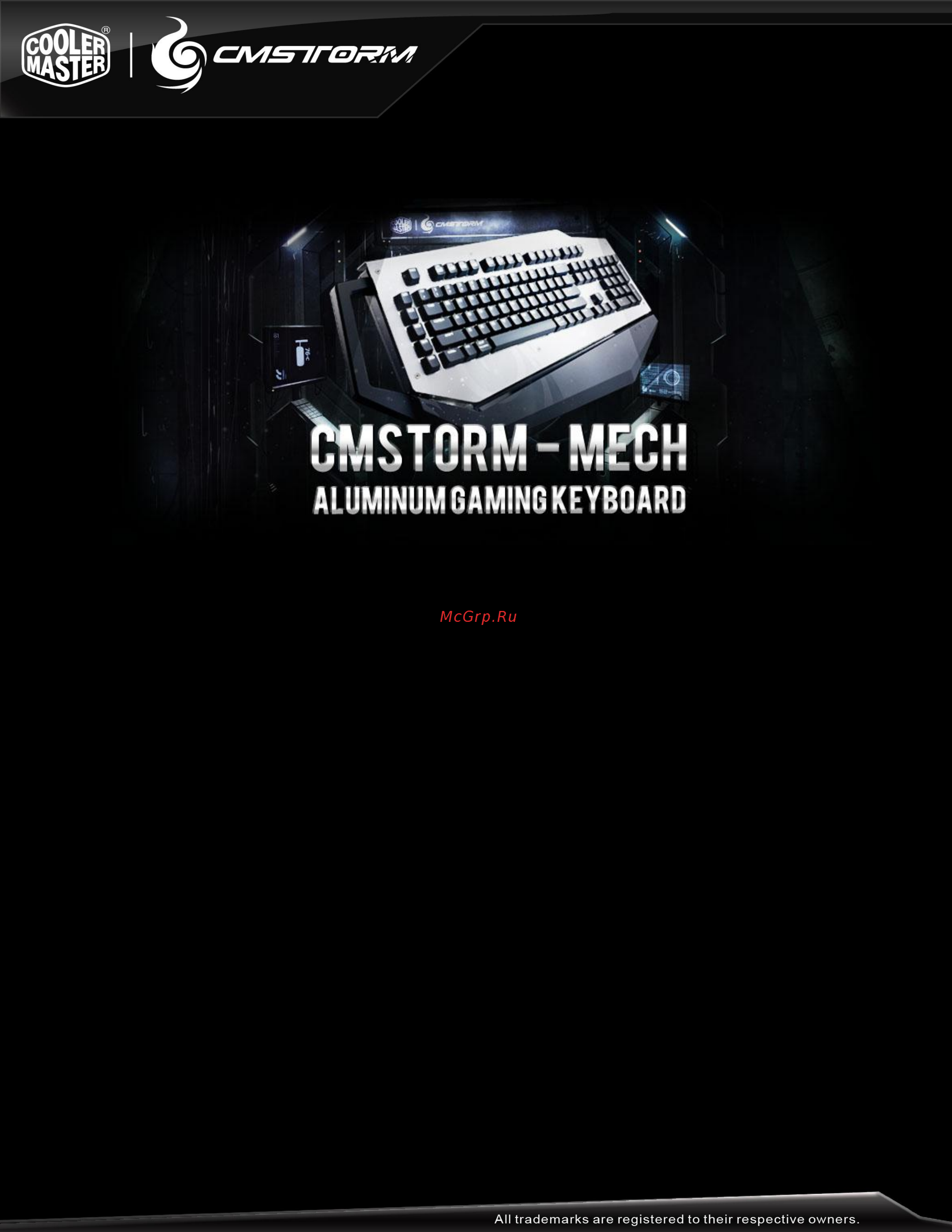 Cooler Master MECH Инструкция по эксплуатации онлайн