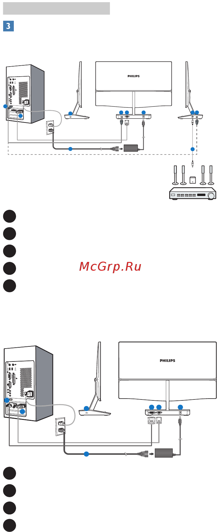 Philips 239C4QSB Инструкция по эксплуатации онлайн [7/47] 105631