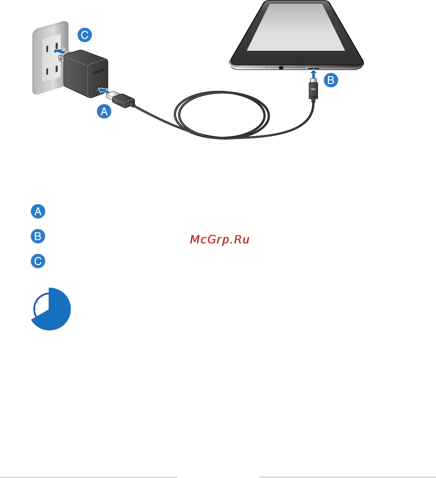 Asus MeMO Pad™ HD 8 (ME180A) [18/96] Подготовка планшета к работе