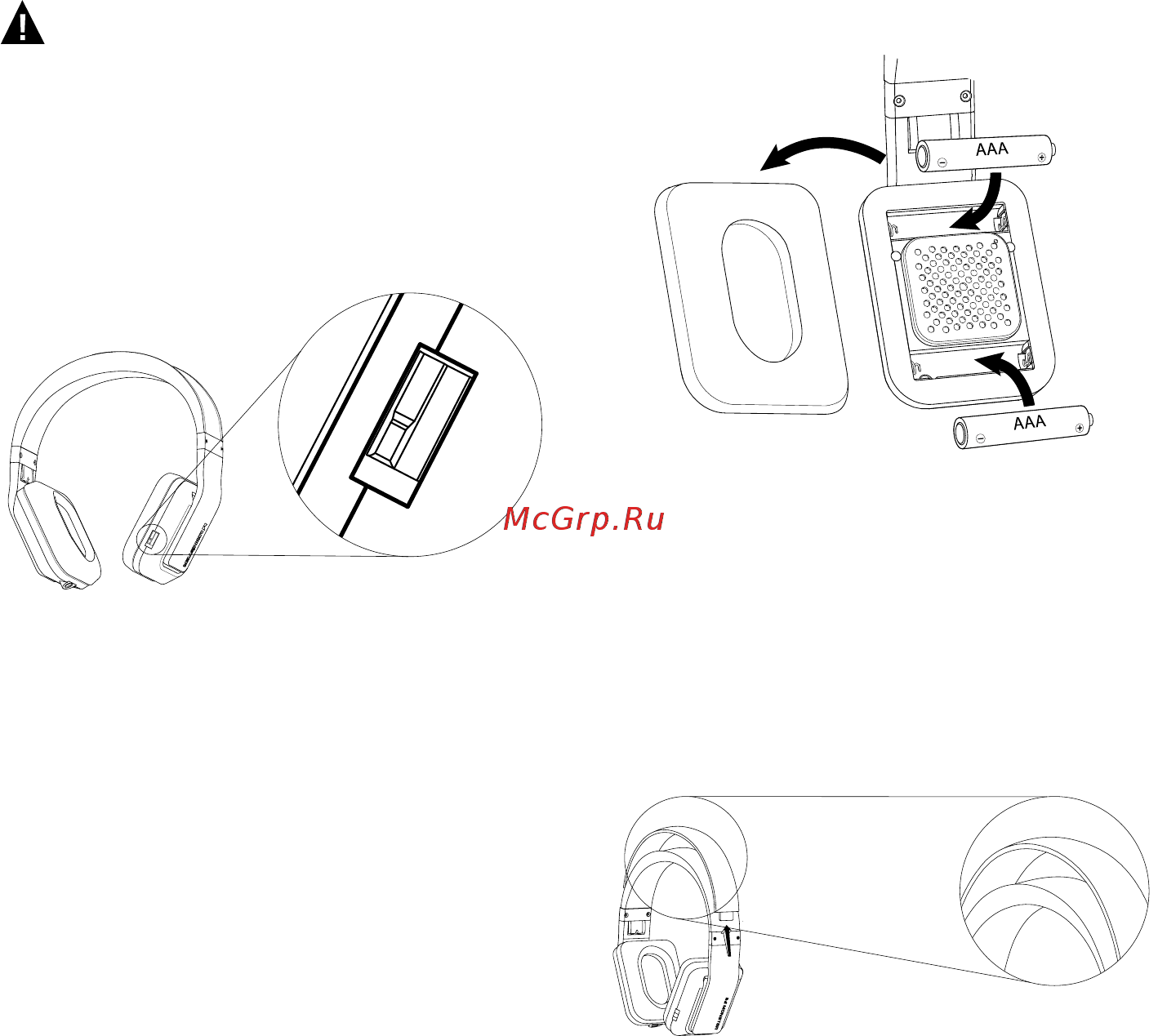 Monster Inspiration Active Noise Canceling MH INS OE BK [5/9] Активное шумоподавление только для мониторной модели