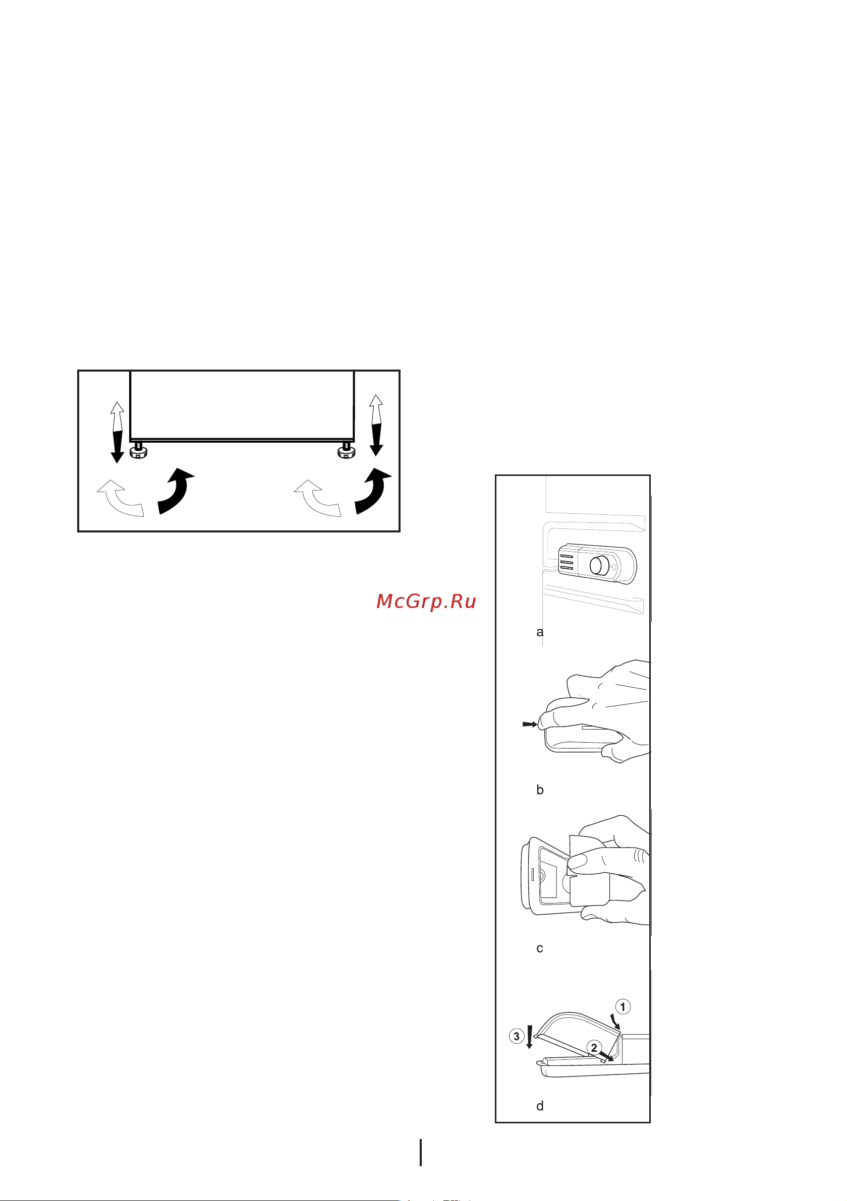 Beko DSE25006 [11/40] Adjusting the legs