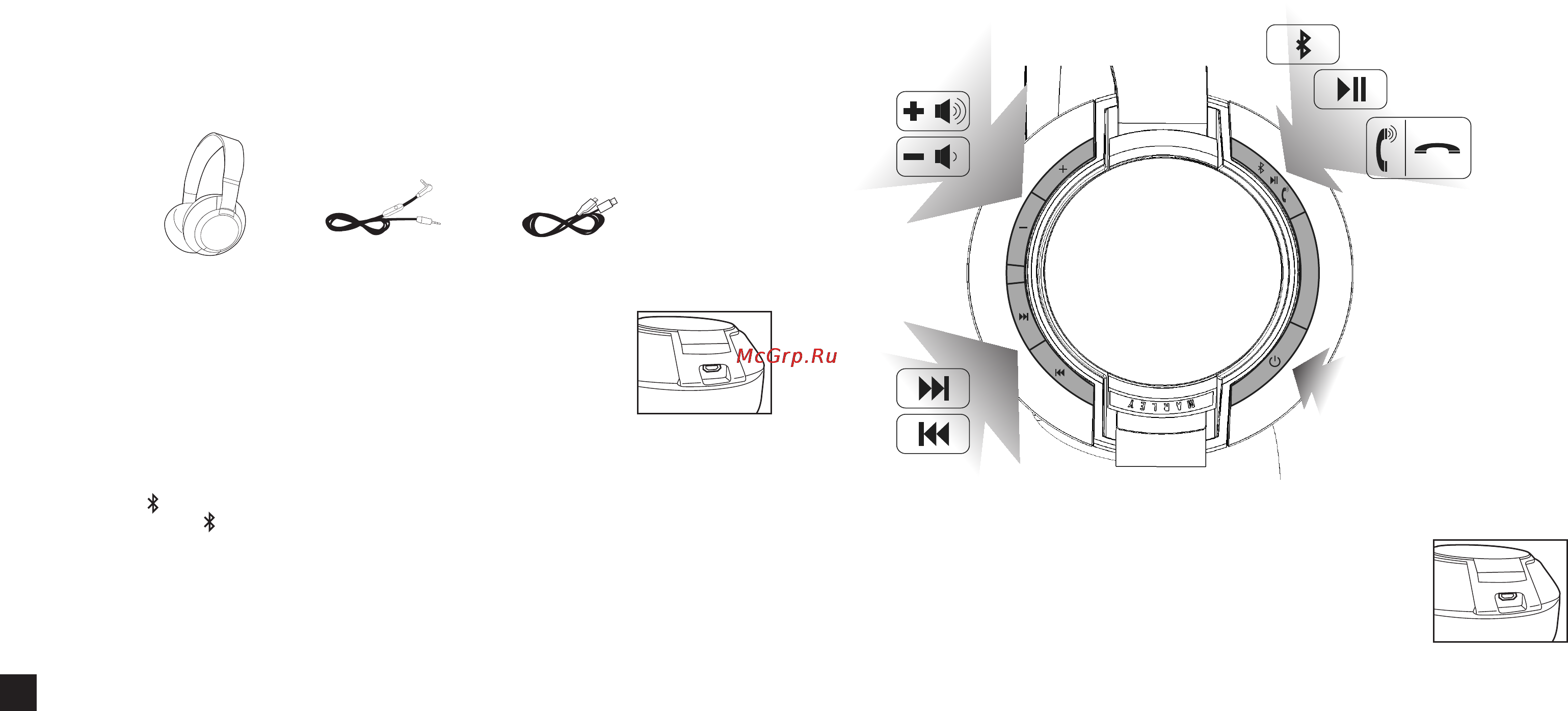 Marley Liberate XLBT Midnight (EM-FH041-MI) [10/40] Come alimentare la tua liberate xlbt