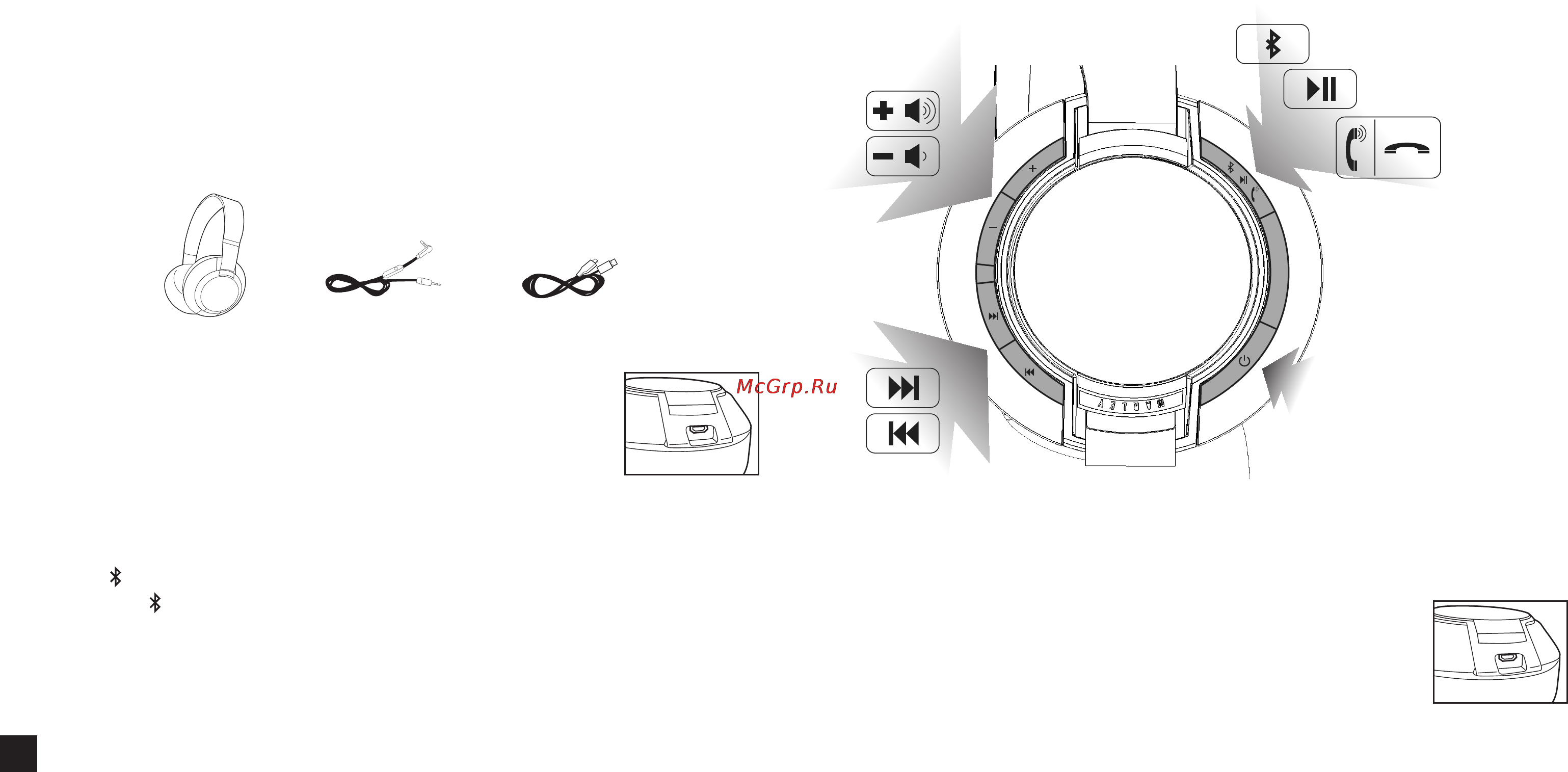 Marley Liberate XLBT Midnight (EM-FH041-MI) [2/40] Charging your device