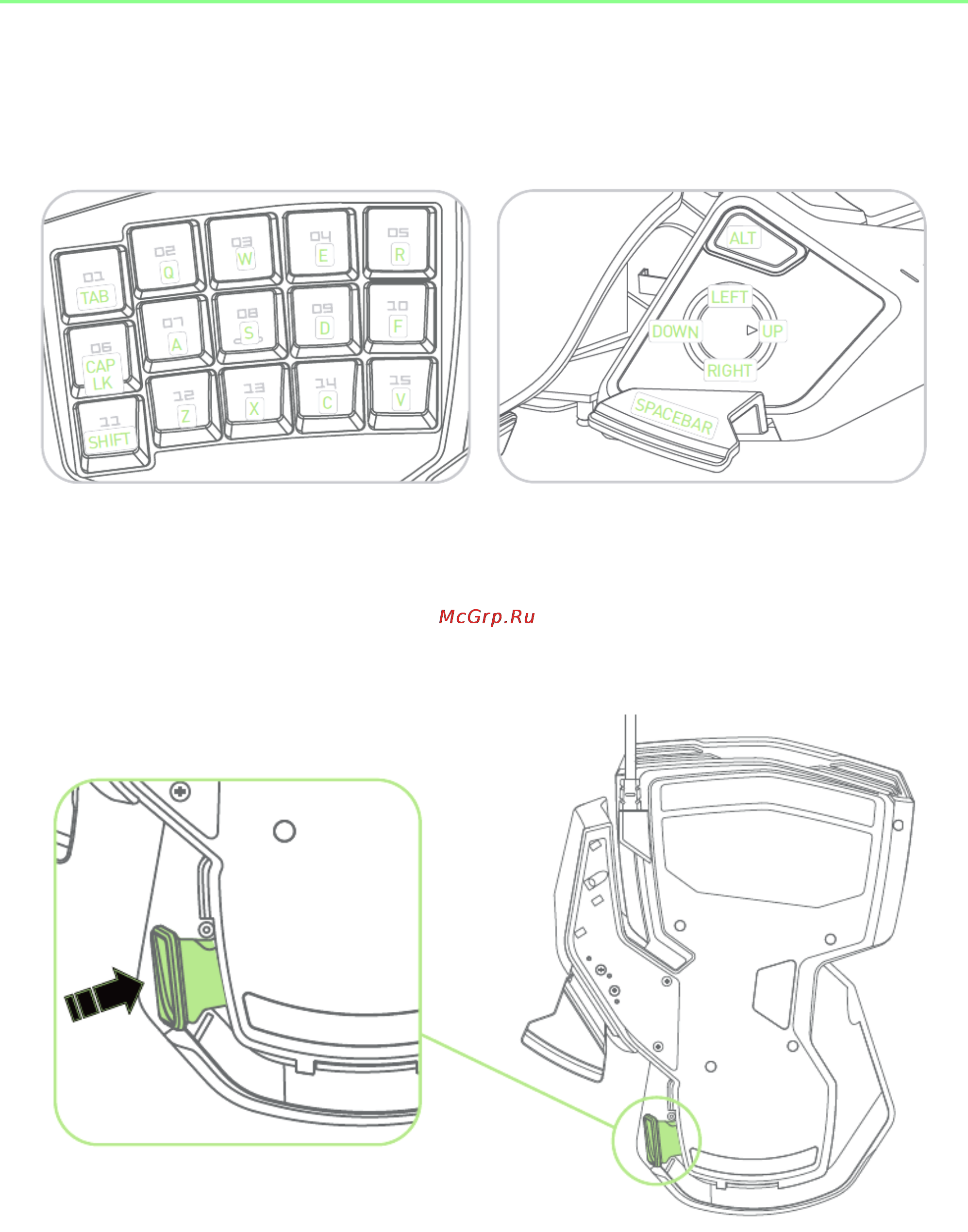 Razer Tartarus (RZ07-01030100-R3M1) [6/28] Использование razer tartarus