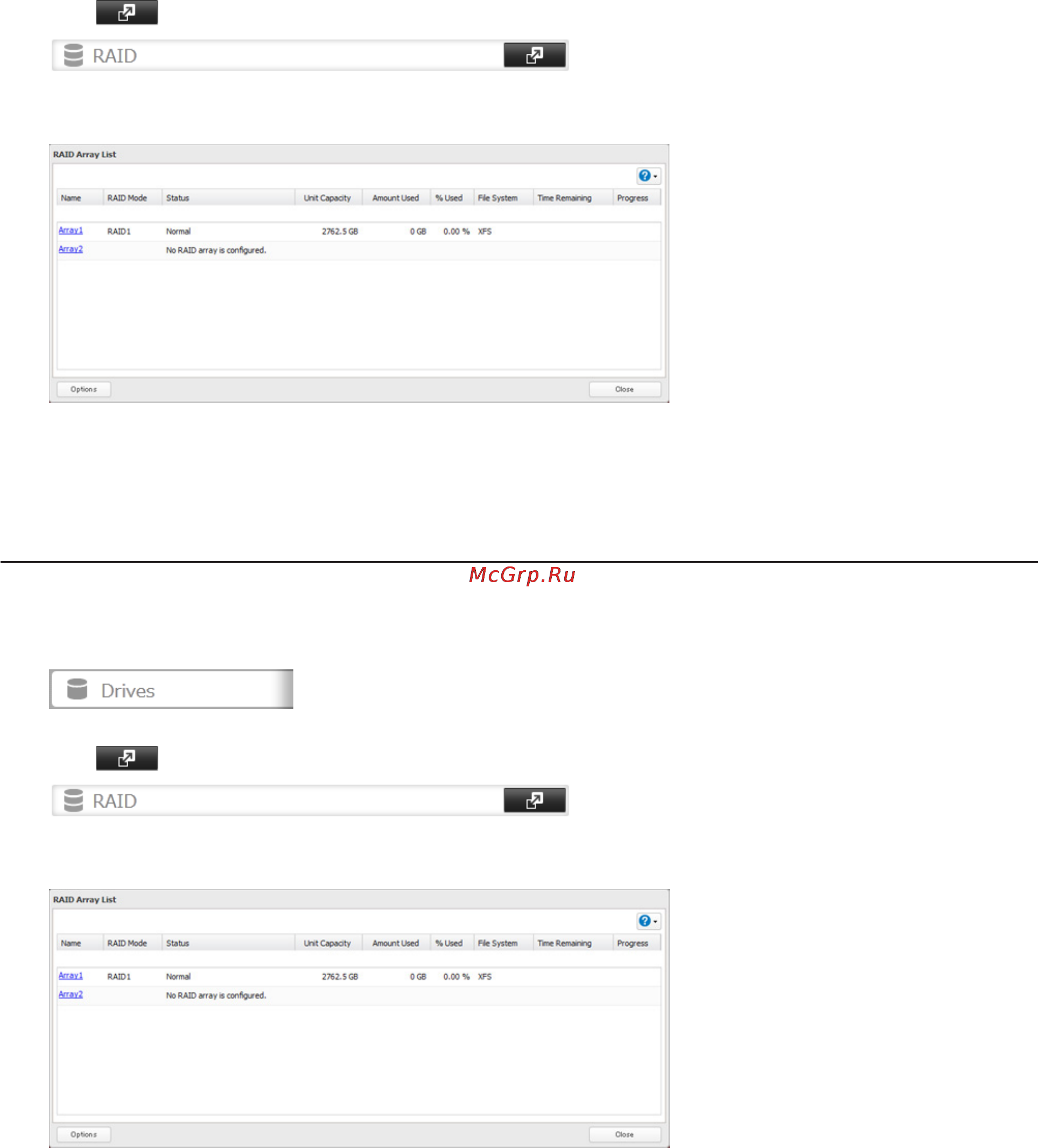 Buffalo TS5400R1204 [37/176] Changing raid mode