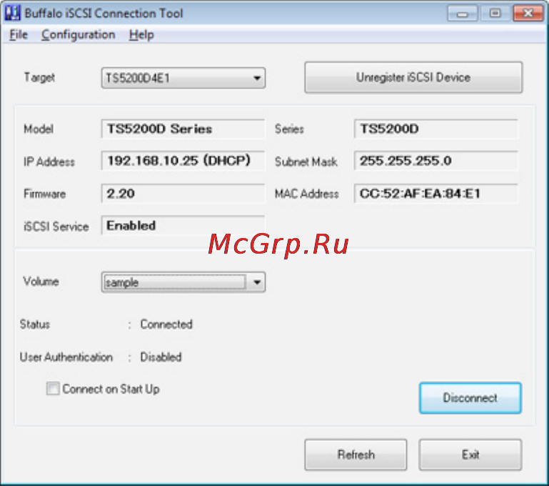 Buffalo TS5600D2406 [56/176] Disconnecting and unregistering the terastation