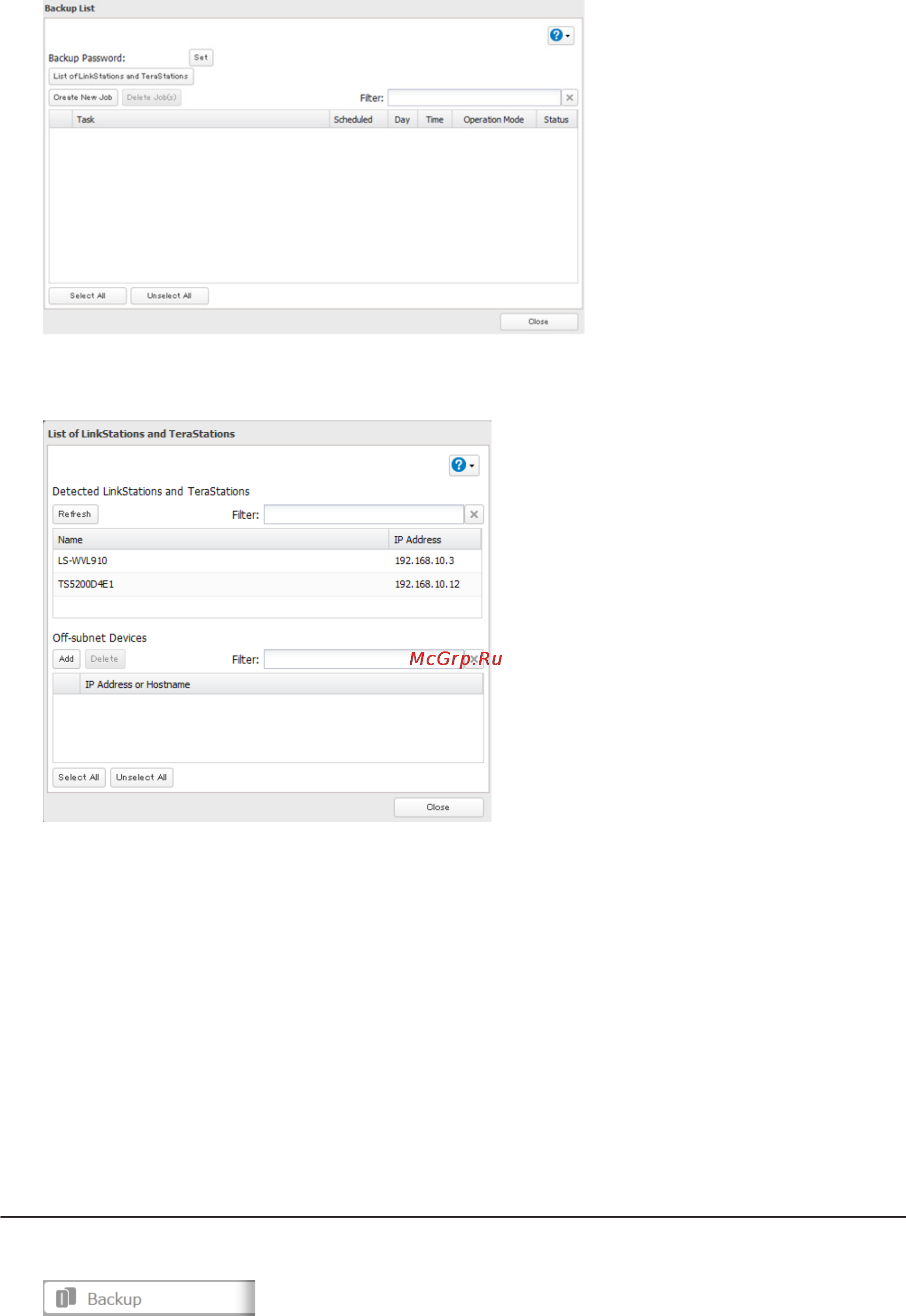 Buffalo TS5600D2406 [68/176] Configuring a backup job