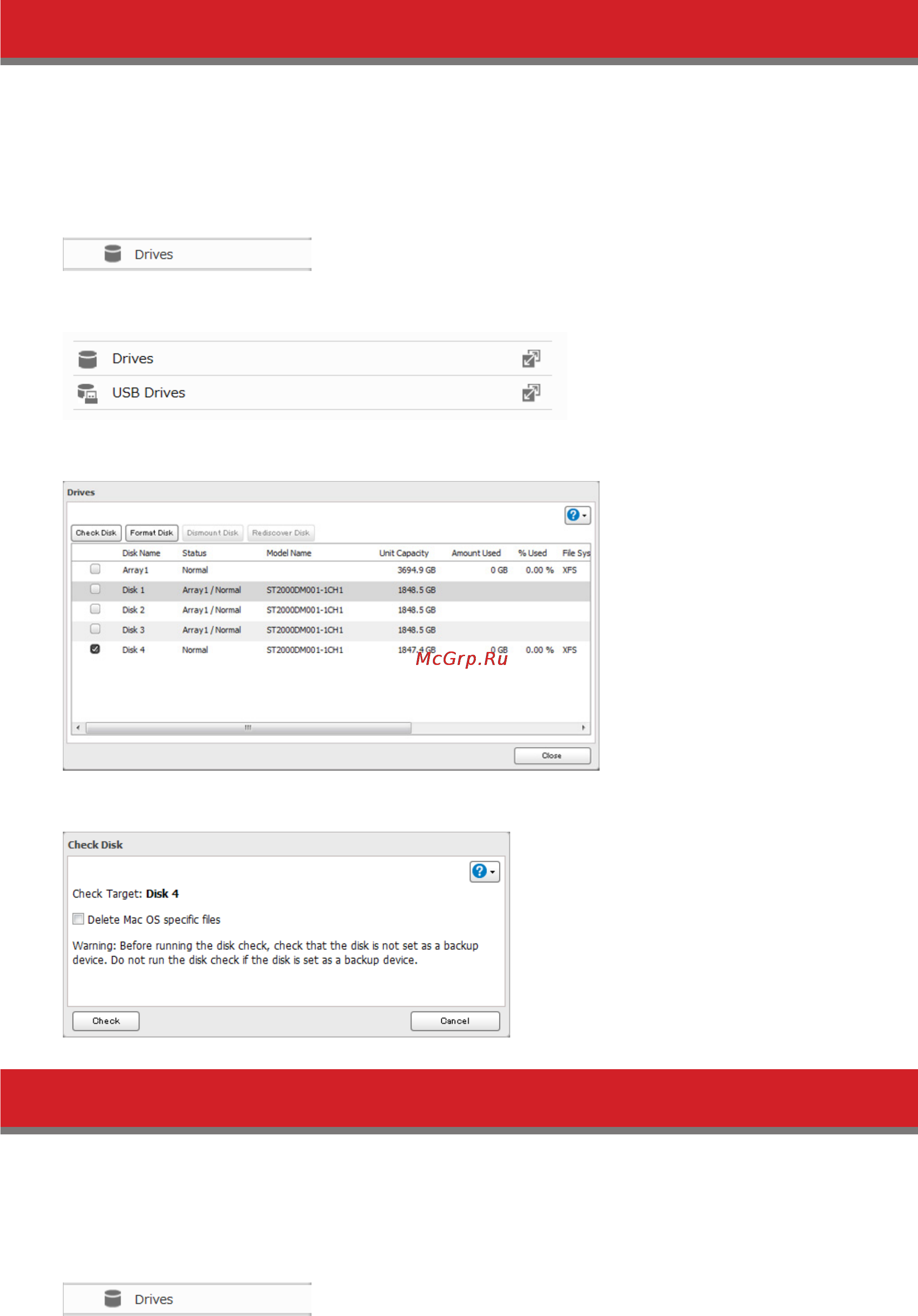 Buffalo LS441D1604-EU [42/105] Checking drives