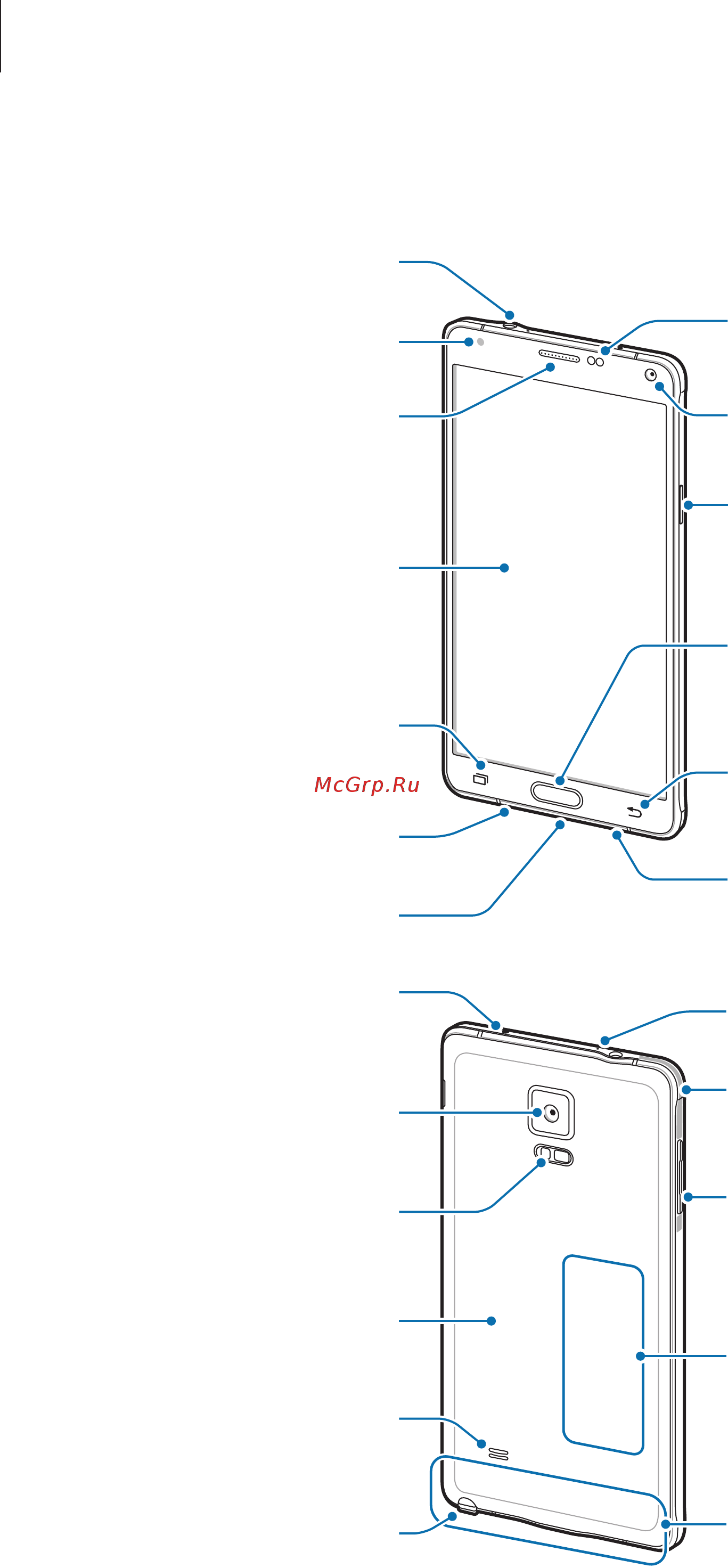 Samsung Galaxy Note 4 SM-N910C White [8/181] Внешний вид устройства