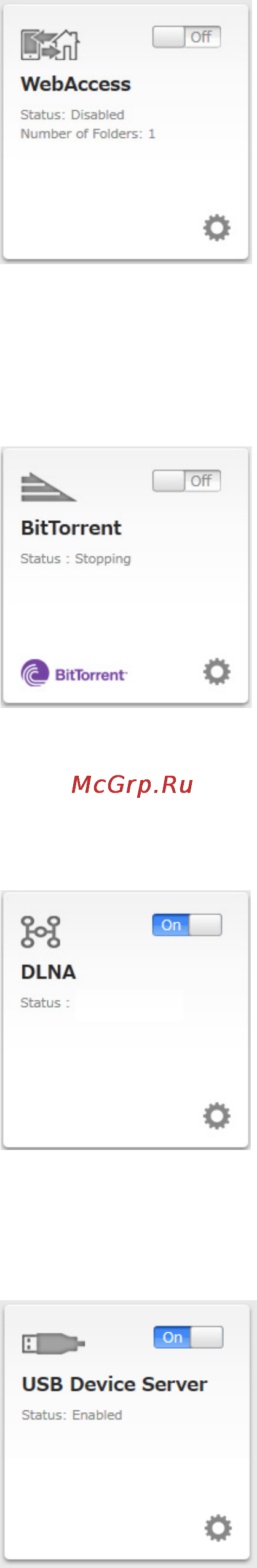 Buffalo LS410D0301-EU [12/84] Bittorrent