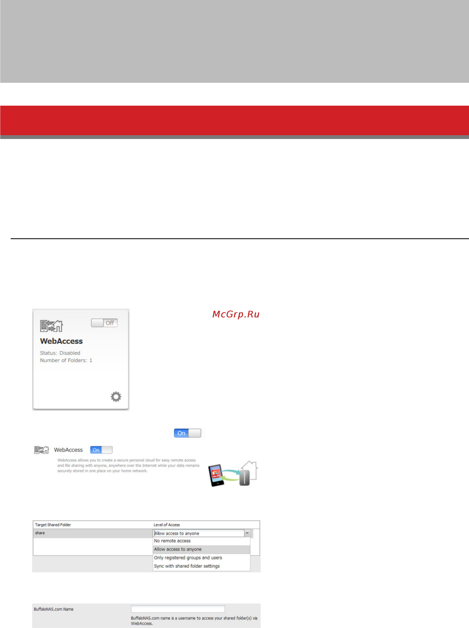 Buffalo LS410D0301-EU [41/84] Webaccess
