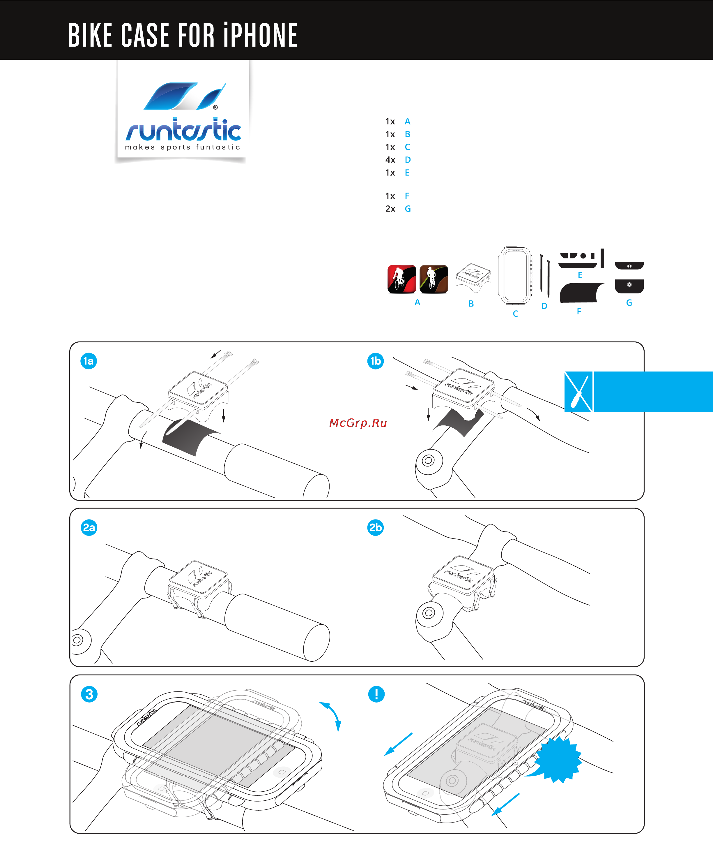 Runtastic RUNCAI1W Инструкция по эксплуатации онлайн