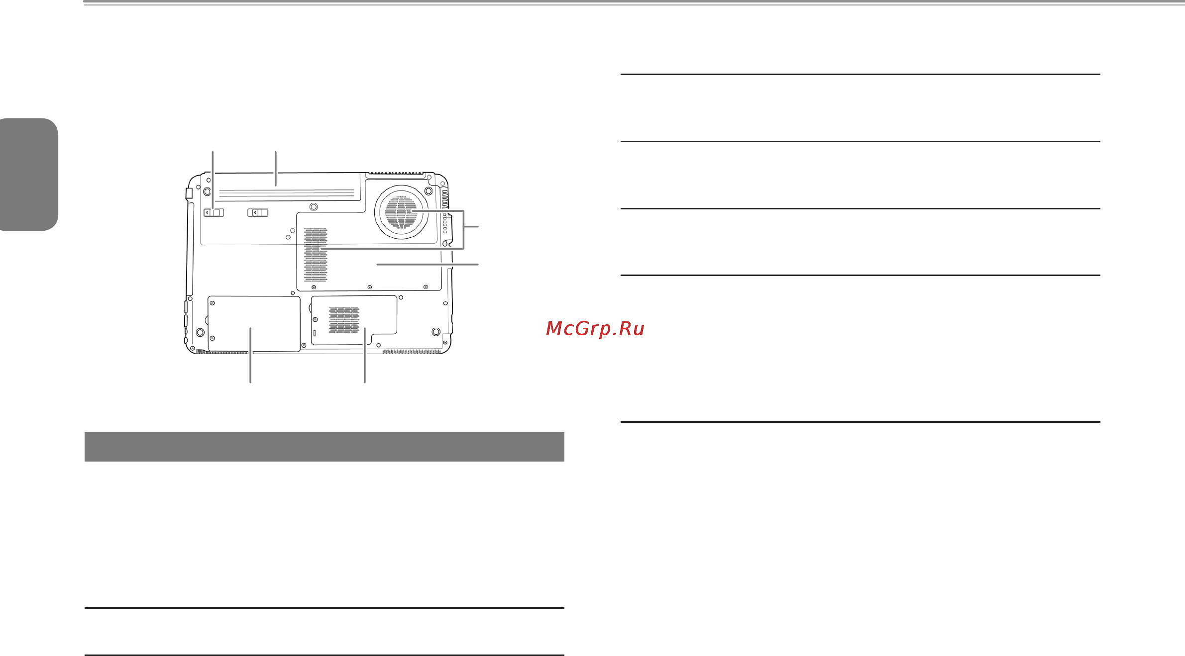 Gigabyte Q1585N [17/111] Bottom view