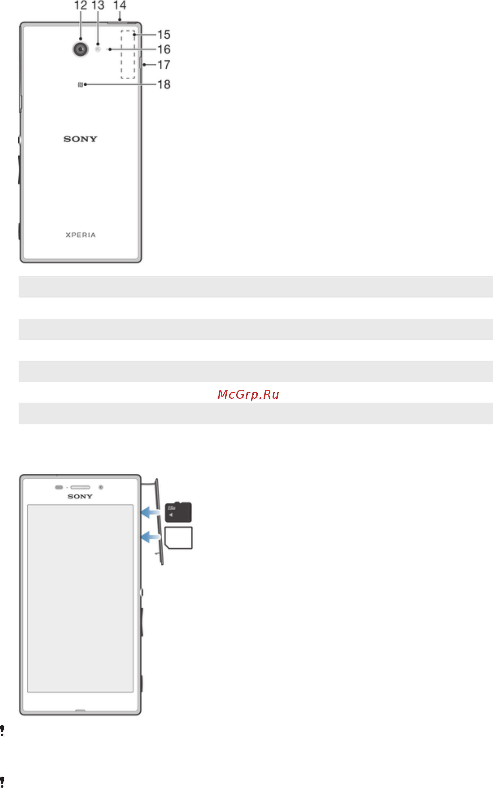Sony Xperia M2 Aqua Black (D2403) [7/126] Не перепутайте гнездо micro ...