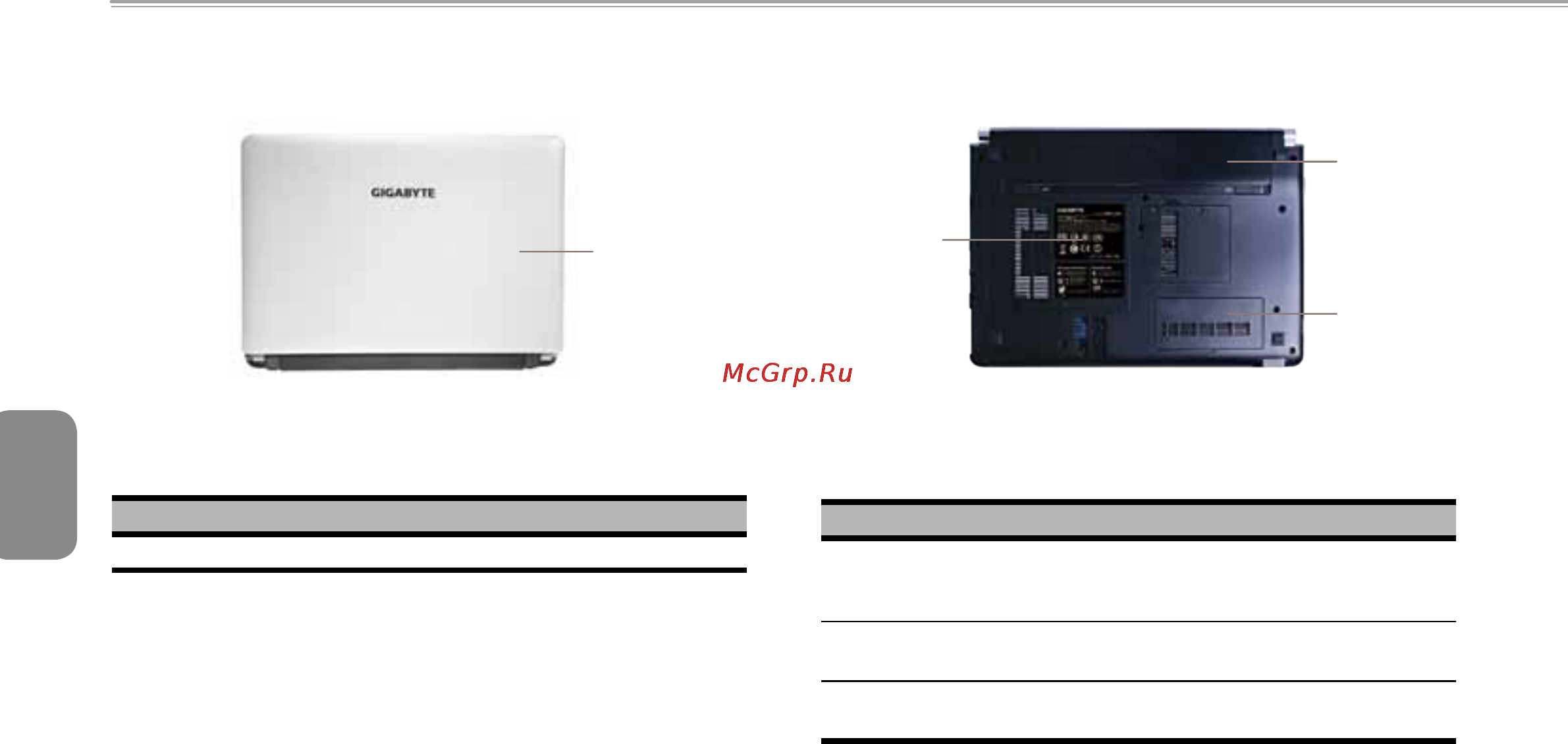 Gigabyte M1022G [13/55] Крышка