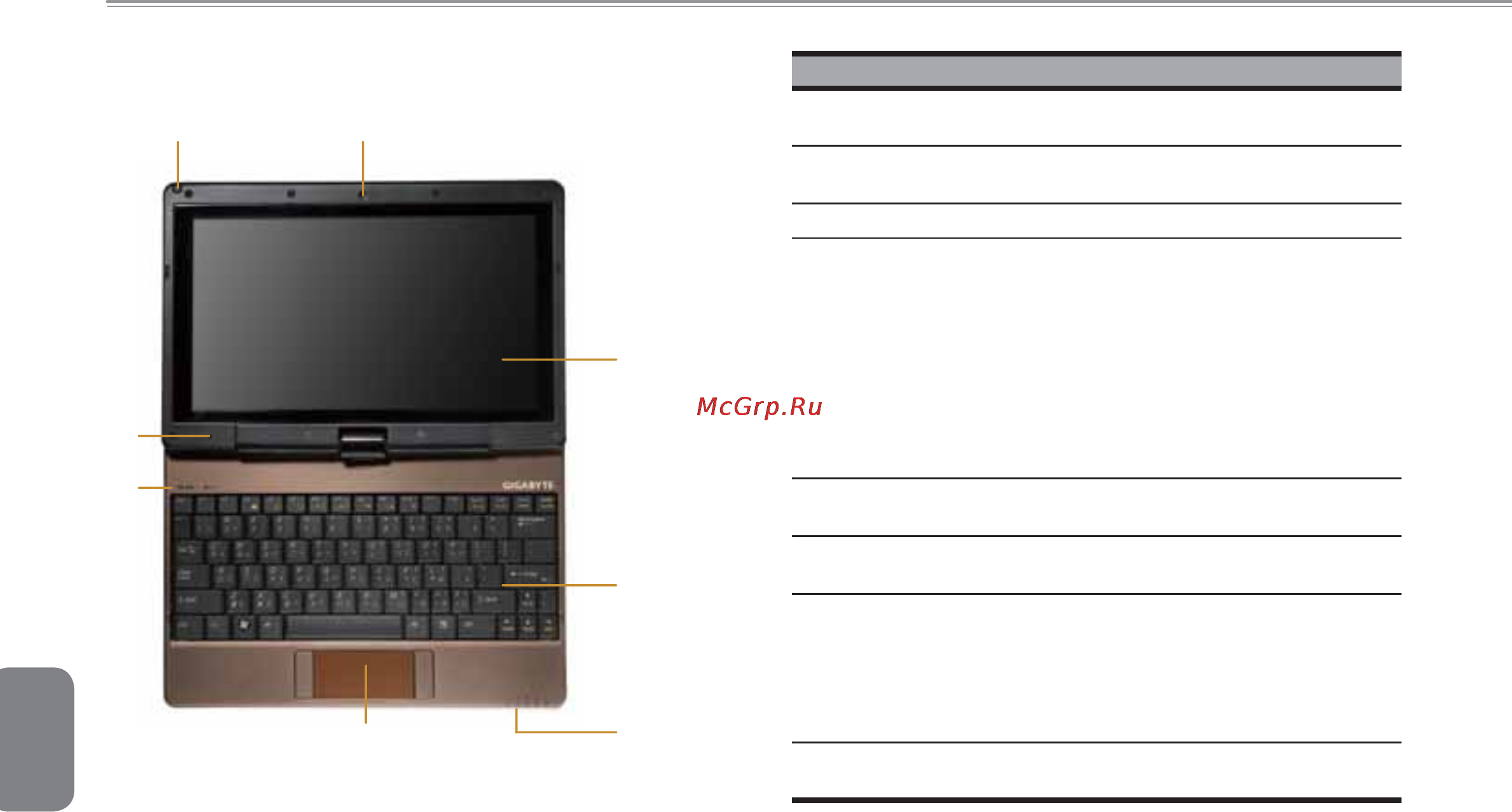 Gigabyte T1028G [11/52] Вид с открытой крышкой