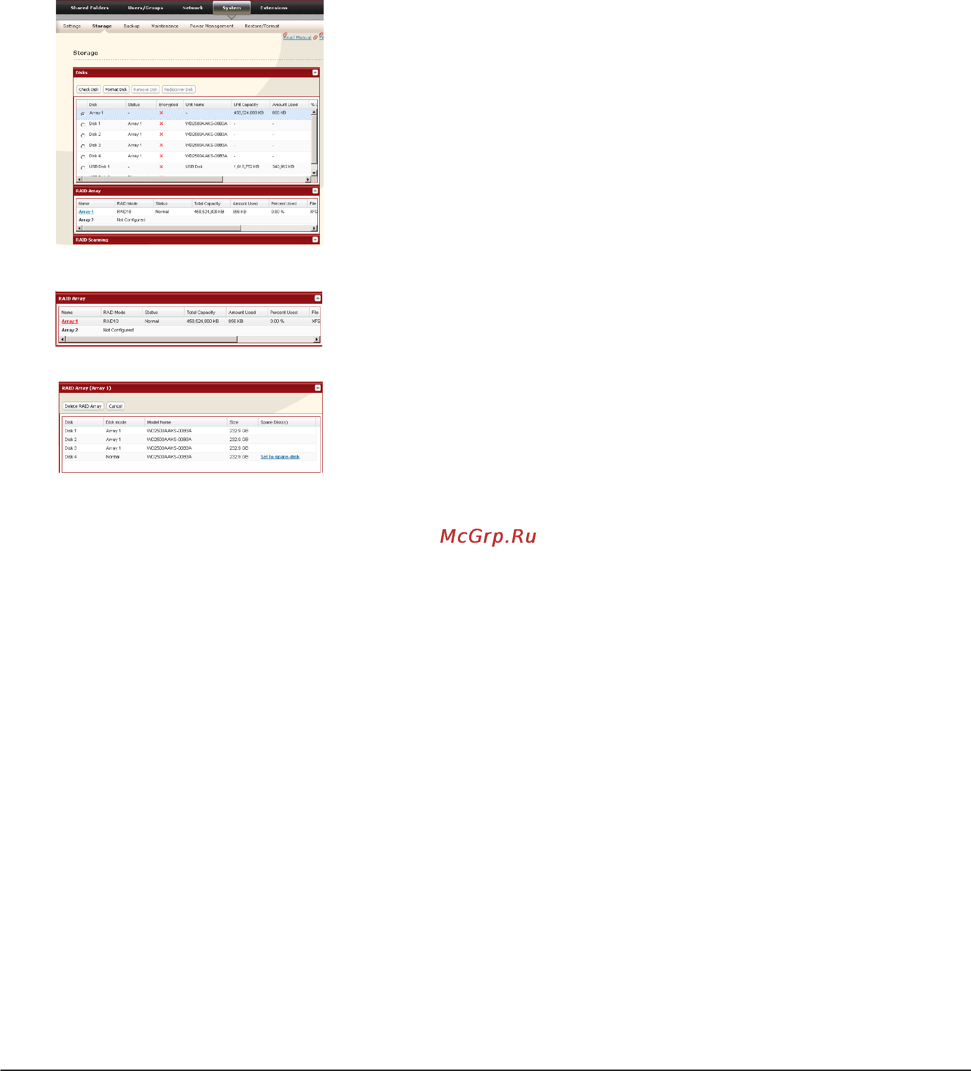 Buffalo TS-WX4.0TL/R1 [41/66] Configuring a hot spare