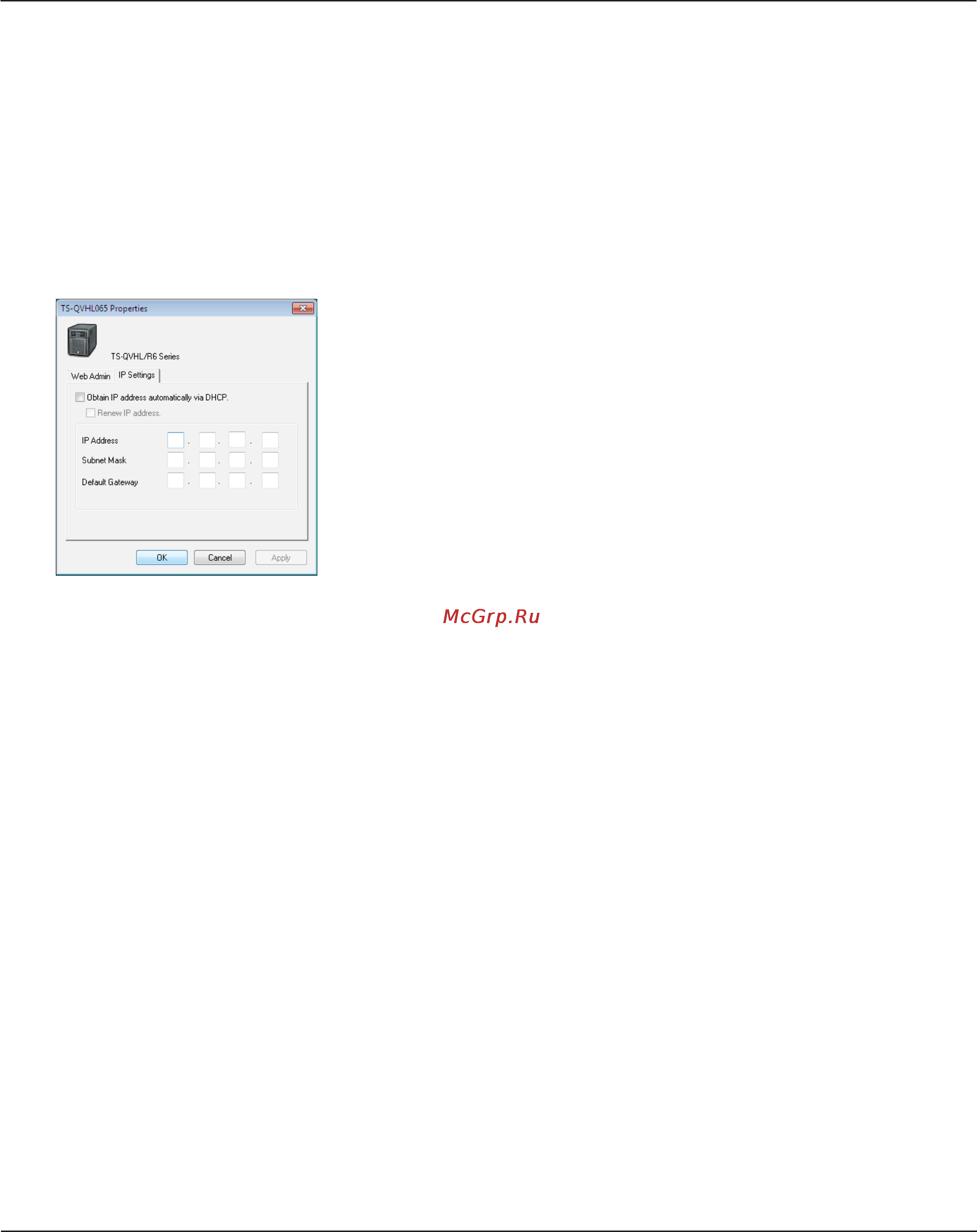 Buffalo TS-WVH2.0TL/R1EU [42/75] Changing the ip address