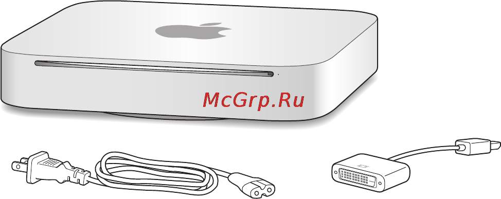 Apple MacMini i5 1.4/4GB/500GB/Intel HD5000 (MGEM2RU/A) [10/82] Комплект поставки