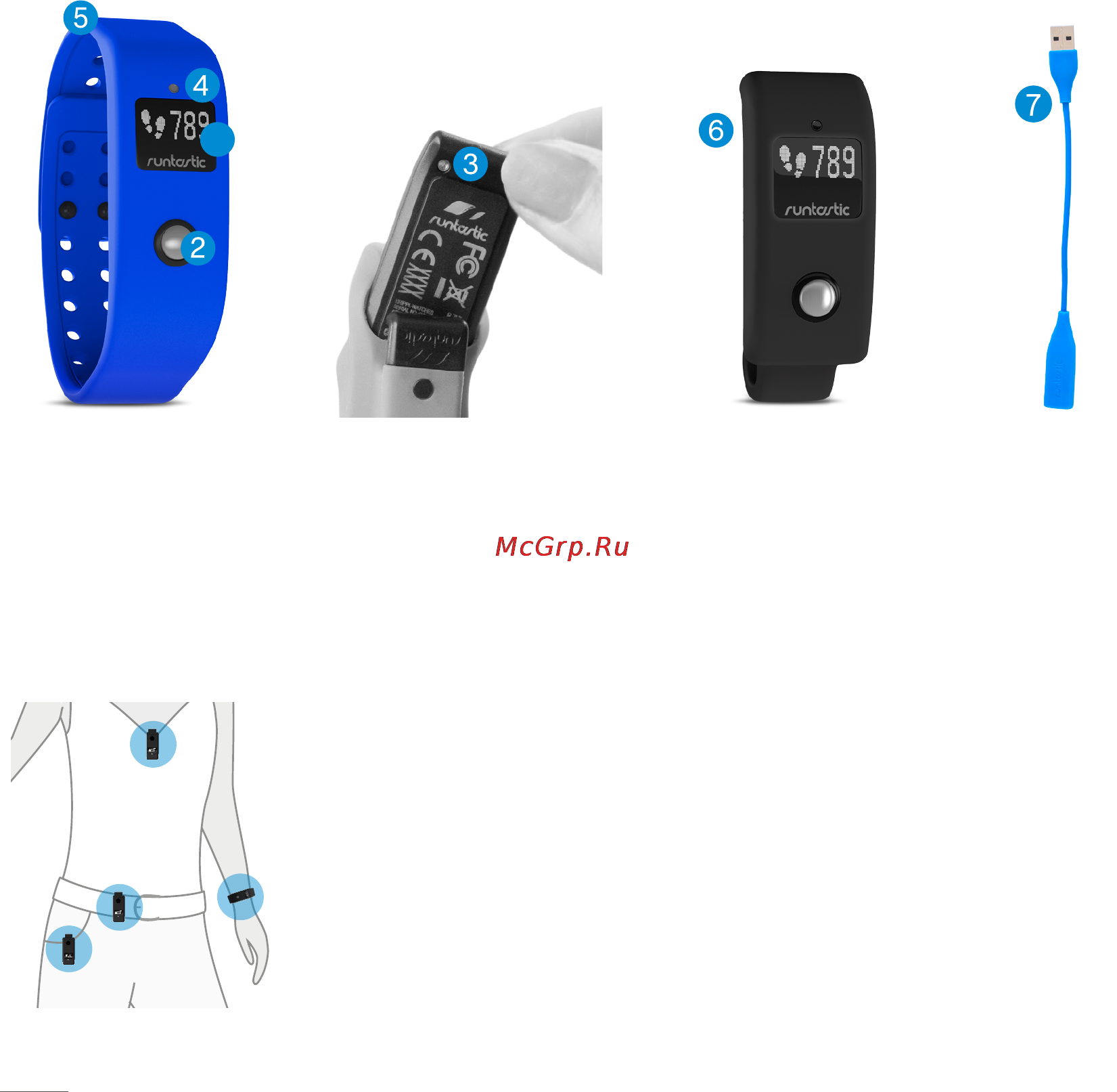 Runtastic Orbit (RUNOR1) [4/16] Описание устройства