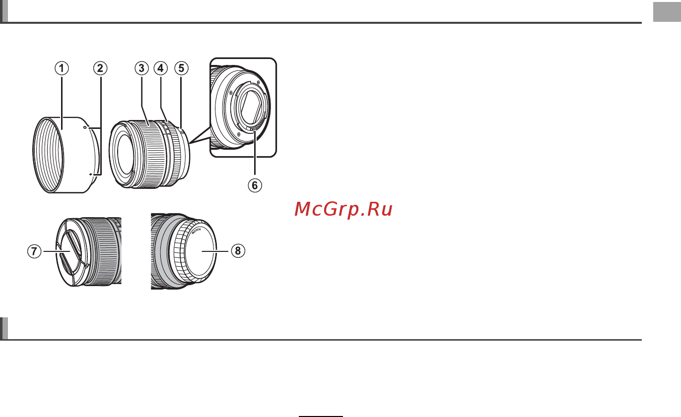 Fujifilm XF 56 mm f/1.2 R (16418649) [5/136] 付属品一覧