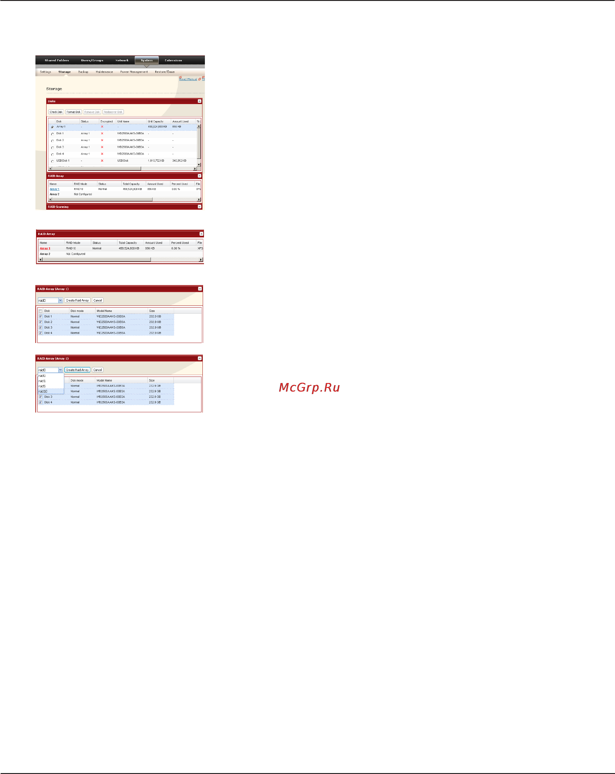 Buffalo TS-XE4.0TL/R5EU [24/157] Using raid 10 mode