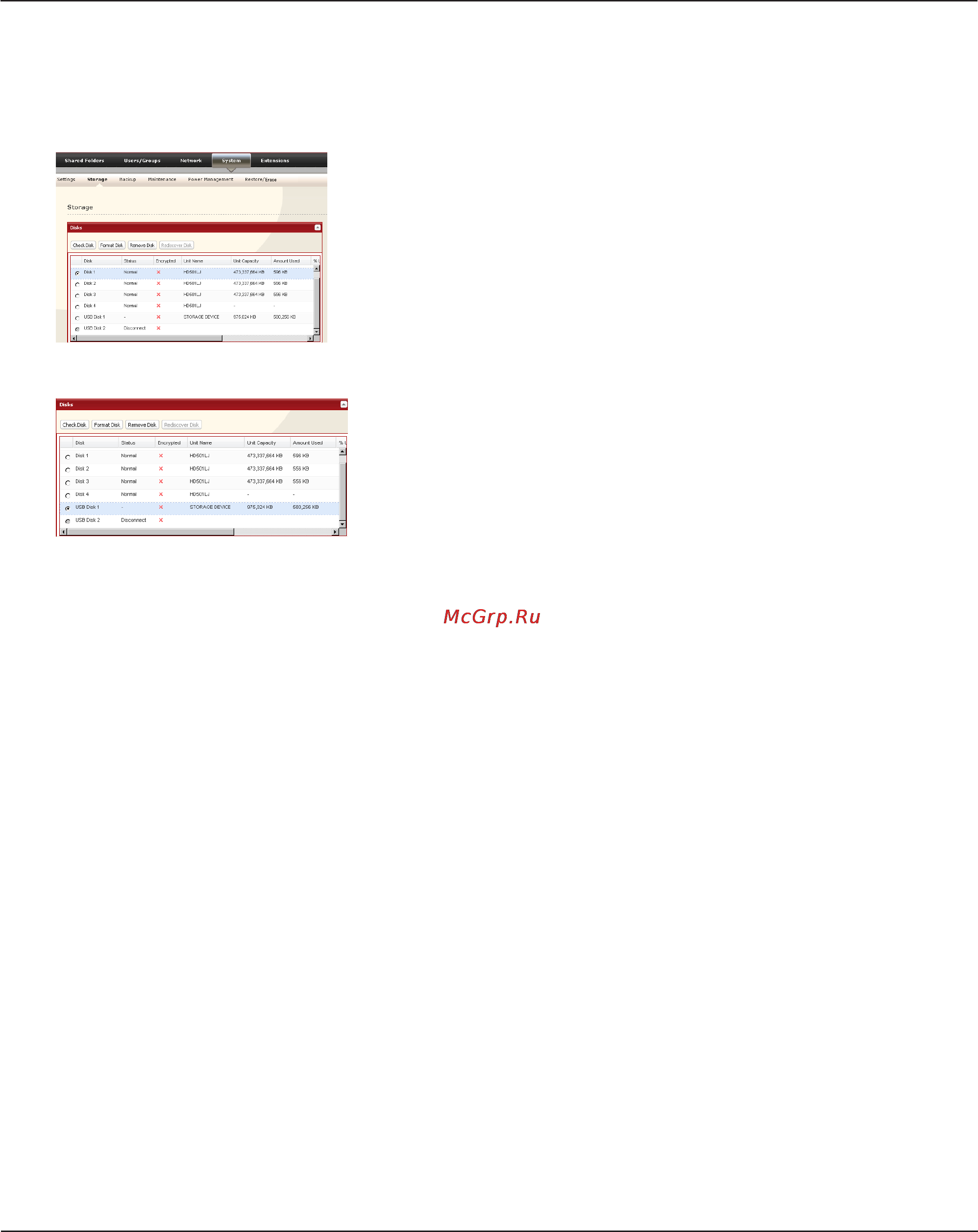 Buffalo TS-XE4.0TL/R5EU [32/157] Dismounting from the web admin interface