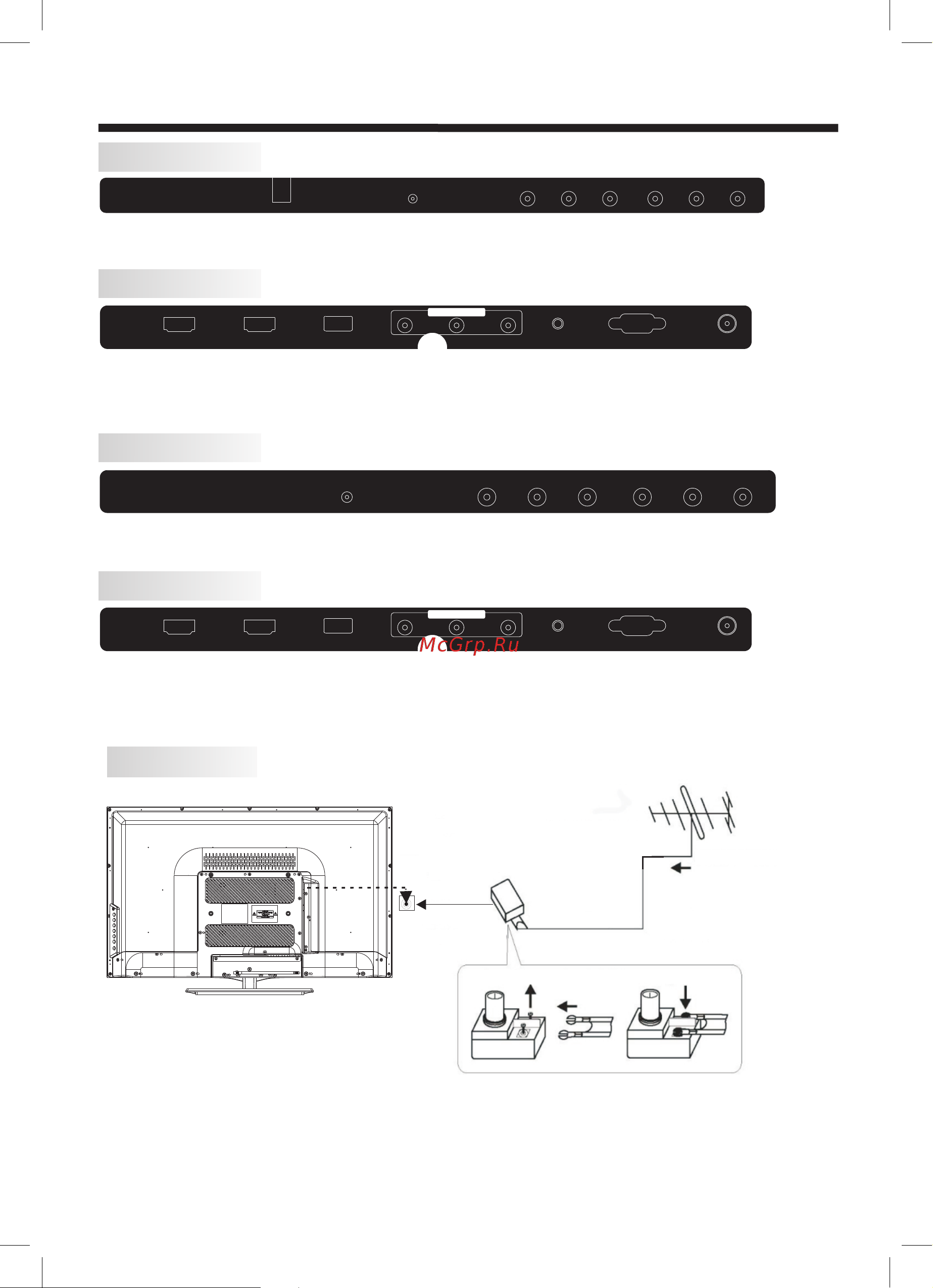 Haier LE24M600 [10/22] Антенна