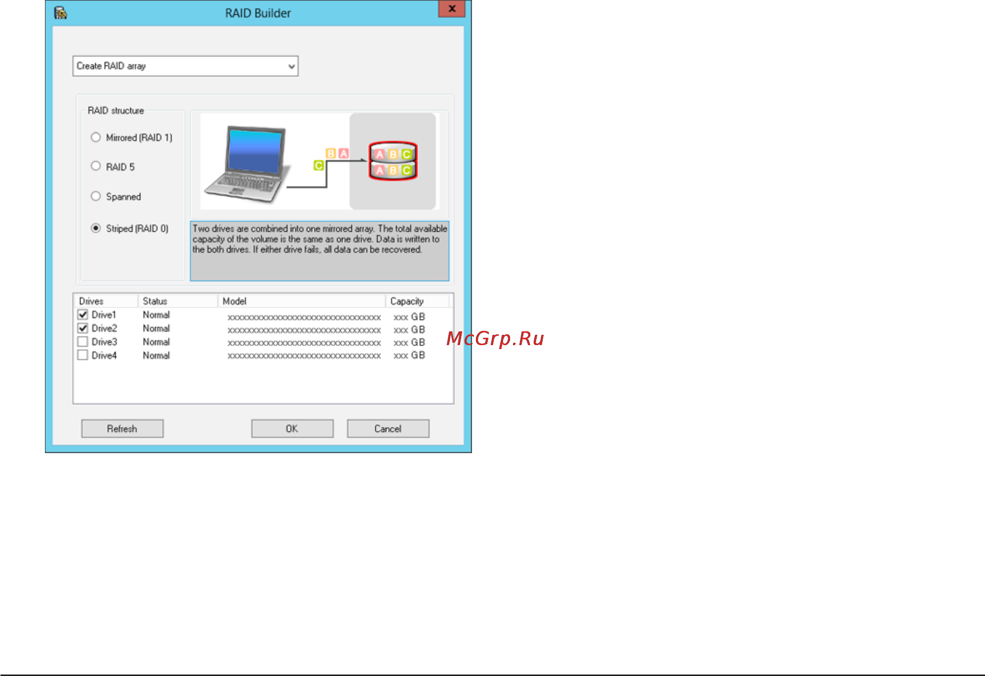 Buffalo WS5600D2406-EU [20/67] Creating a spanned volume