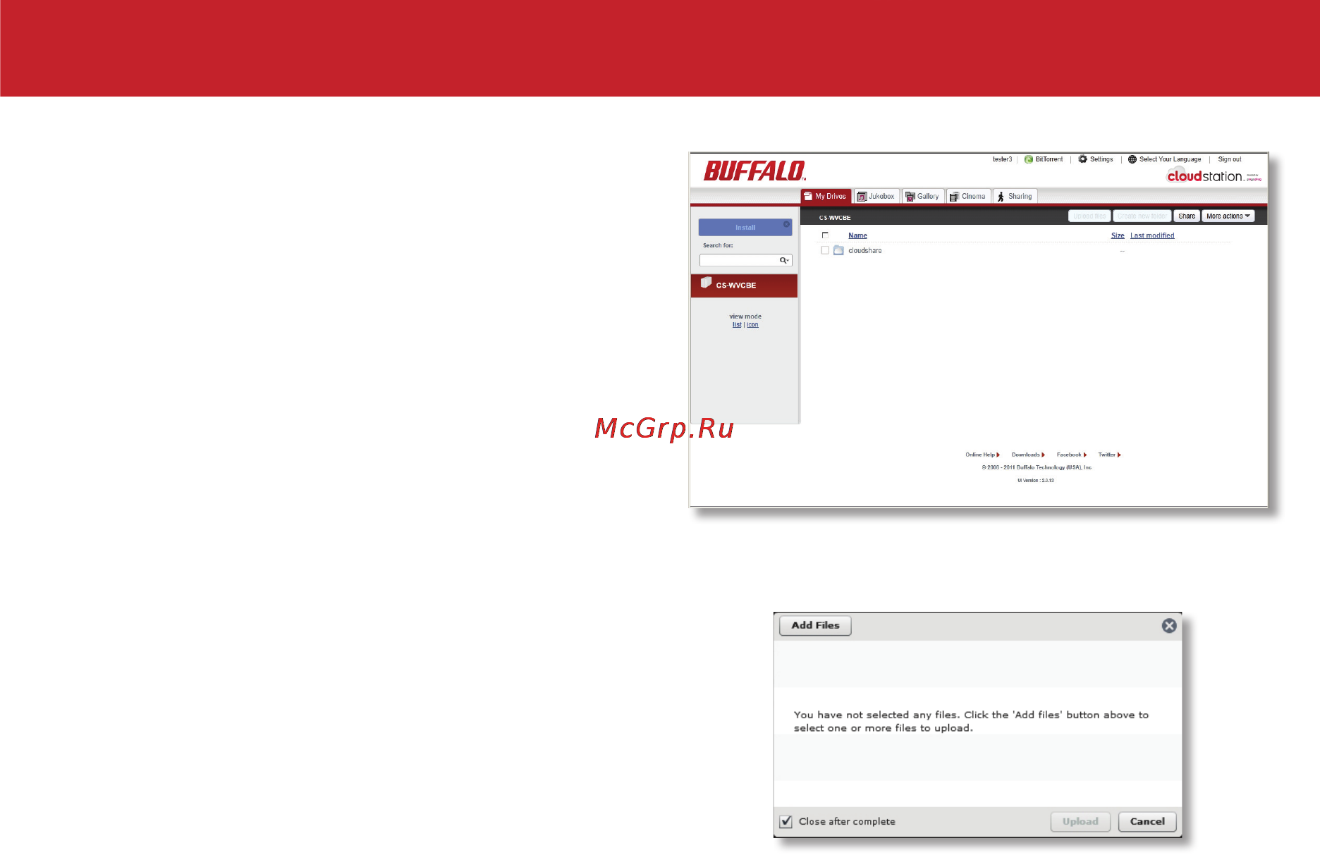 Buffalo CS-WV4.0/R1 [14/51] Using your cloudstation