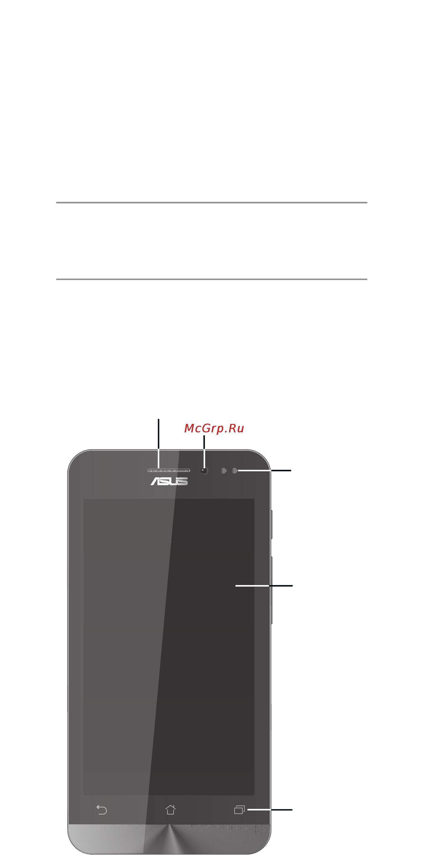Asus Zenfone 4 A450CG-1C199RU Red [3/30] Начало работы с устройством