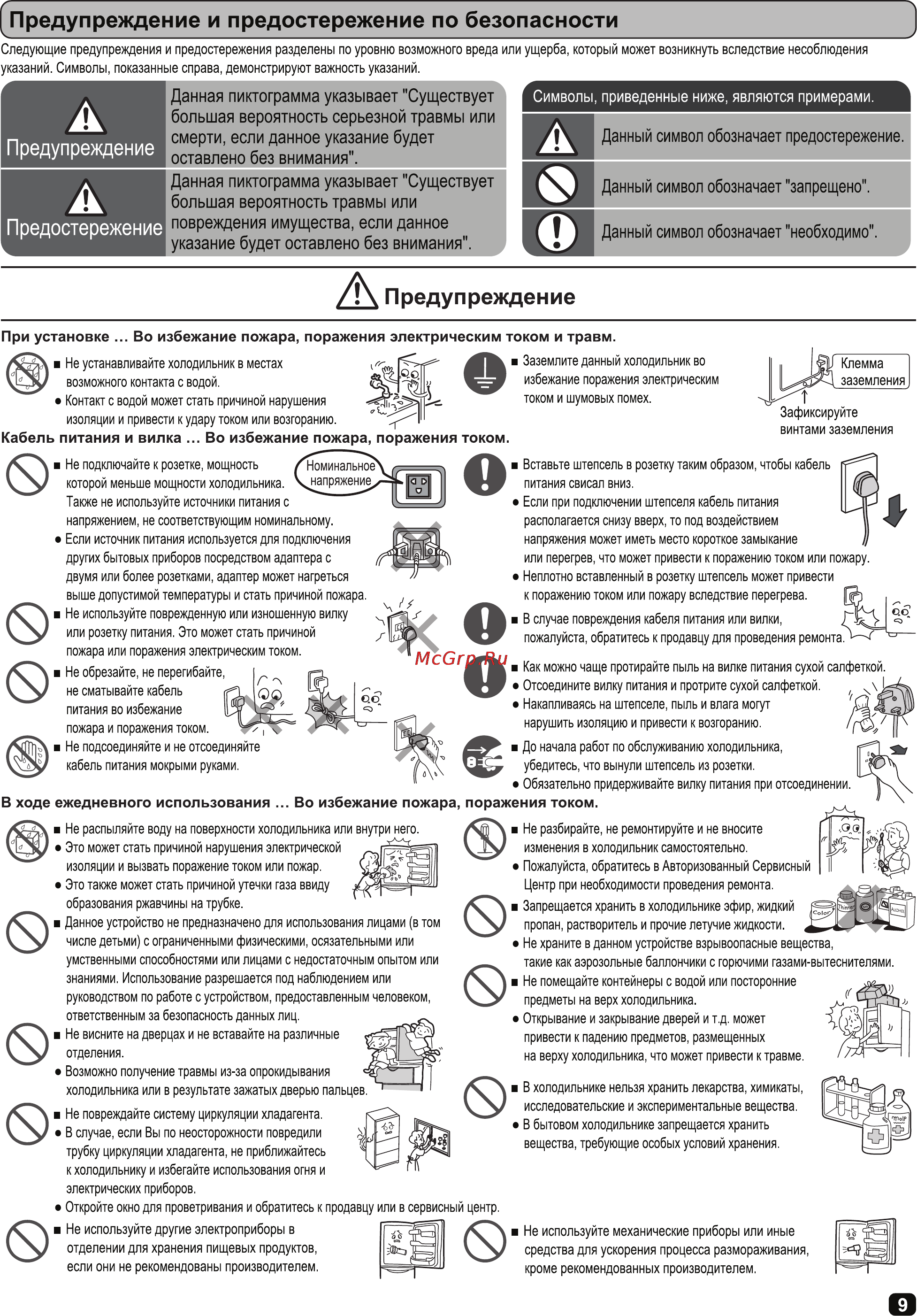 Hitachi Solfege R-SG 37 BPU GS [2/9] Г предупреждение и предостережение по безопасности