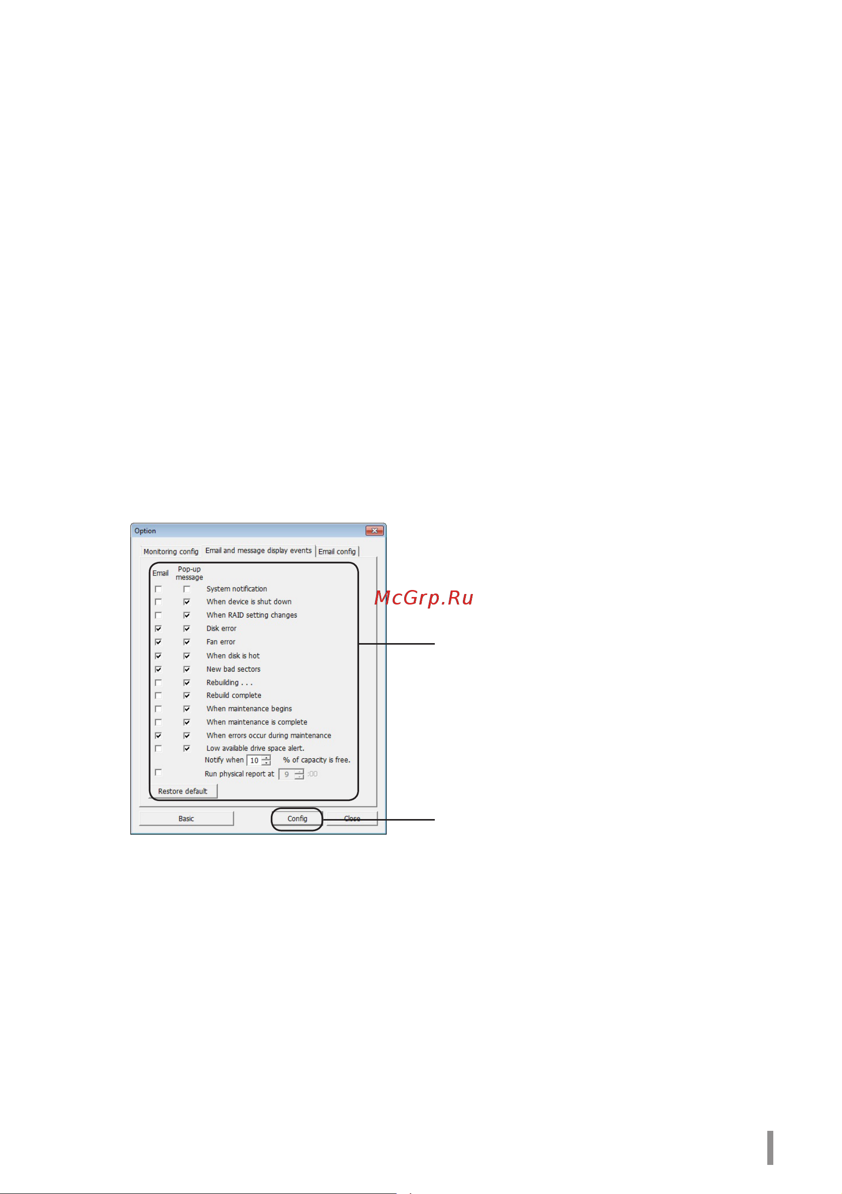 Buffalo HD-QL12TU3R5-EB [426/440] คล ก email and message display events เหต การณ สำาหร บส งอ เมลและแสดงข อความ