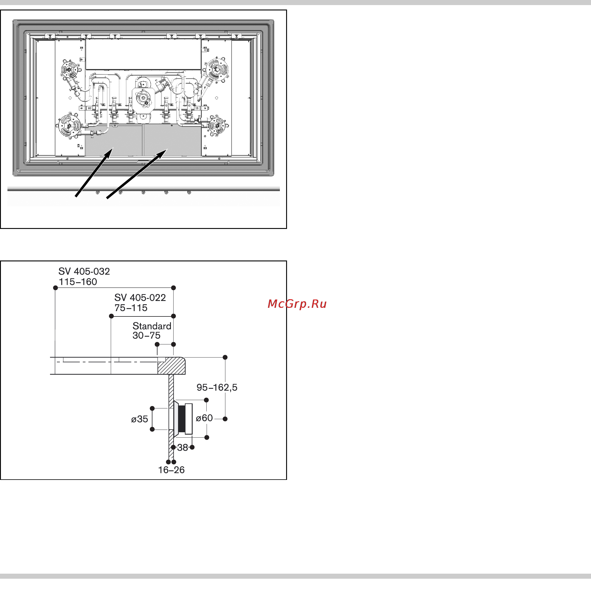 Gaggenau CG 492 [11/48] Montage der achsen