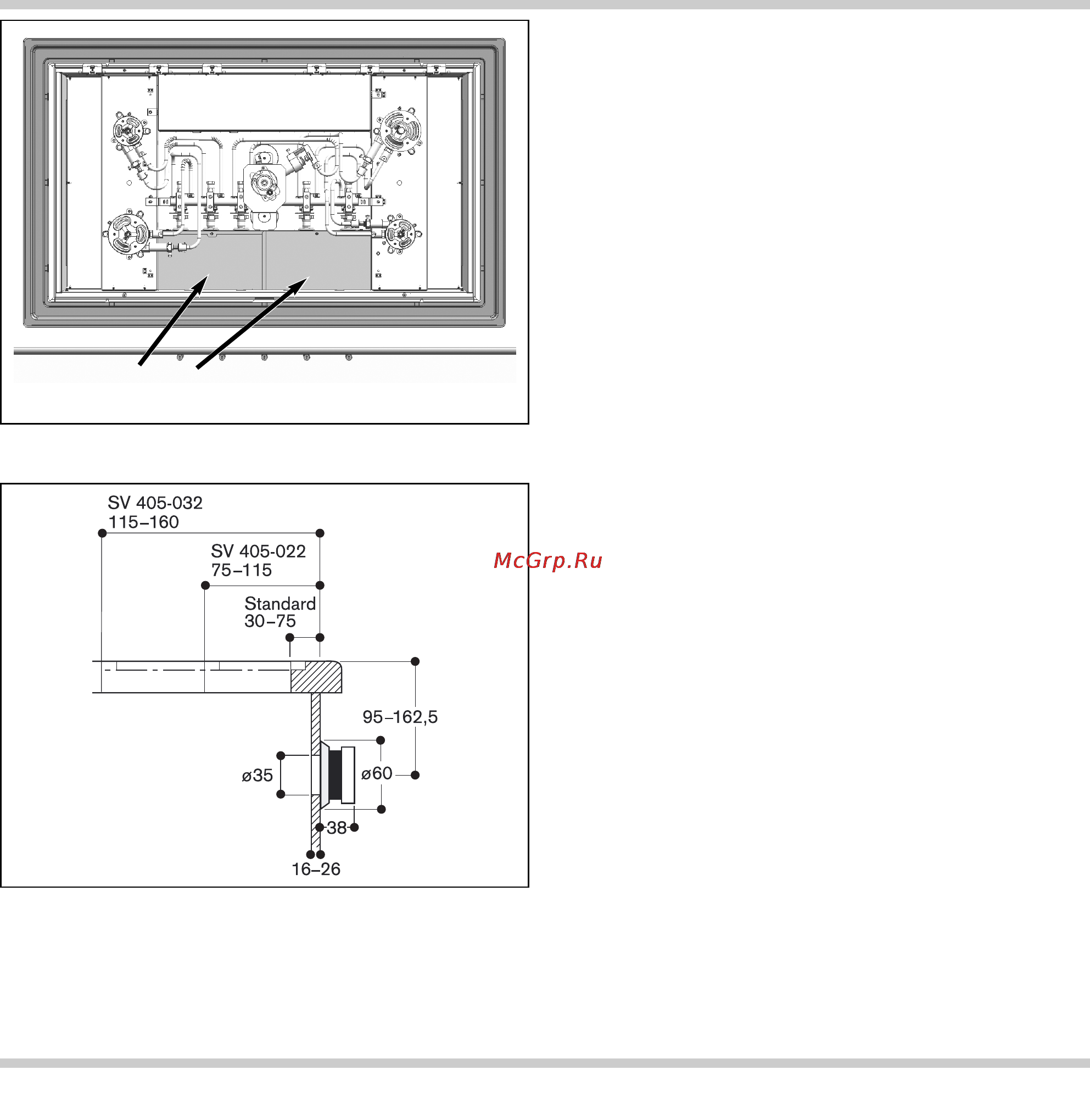 Gaggenau CG 492 [44/48] Montaggio degli assi