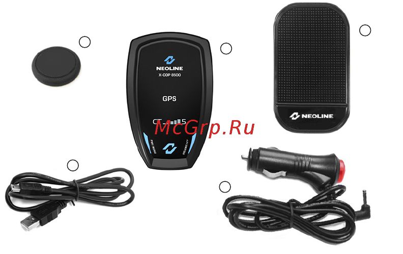 Neoline X-COP 8500 Инструкция по эксплуатации онлайн [6/24] 106780