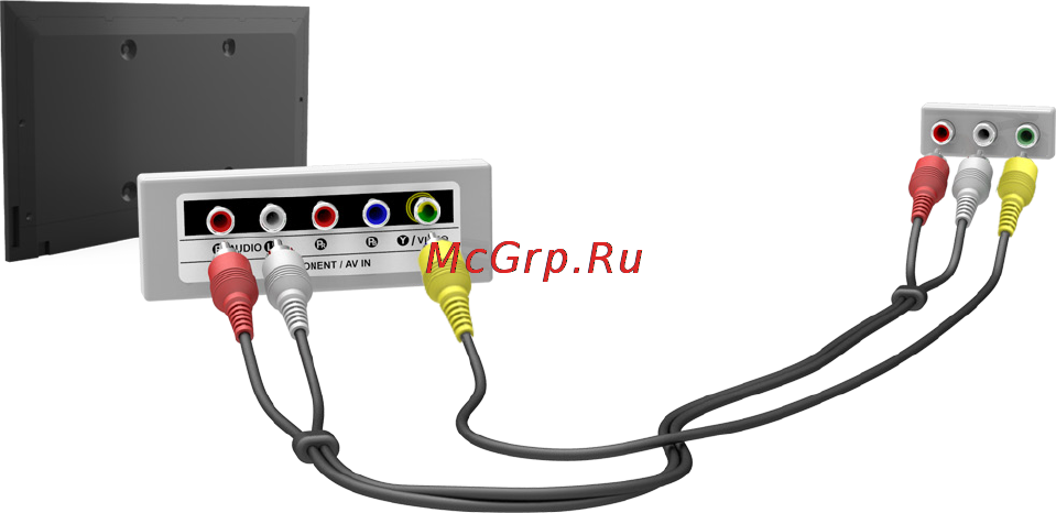Samsung UE48H5203AK [10/166] Подключение внешний вход