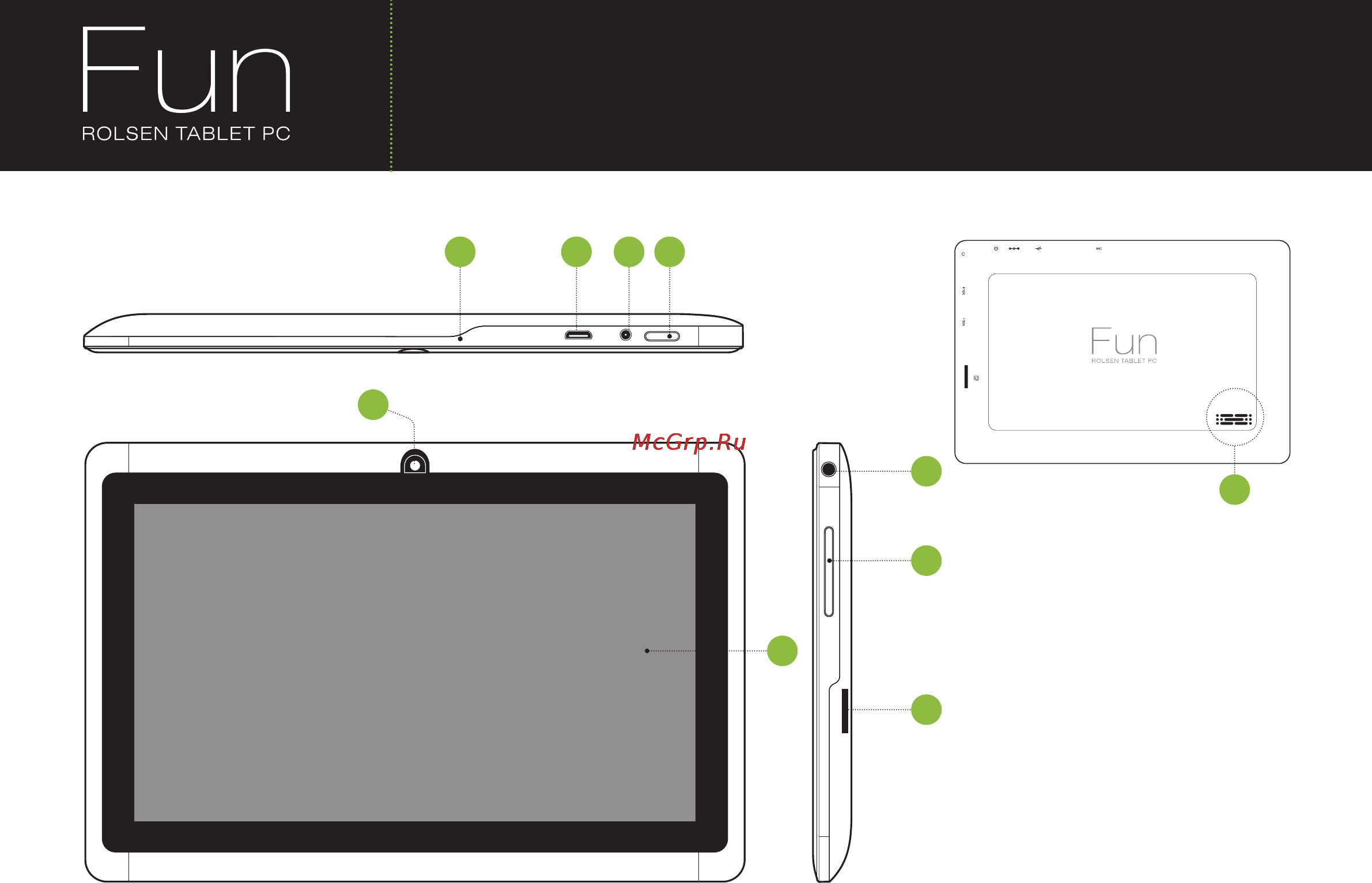 Rolsen RTB 7.4 FUN [4/32] Портативный компьютер rolsen rtb 7 fun
