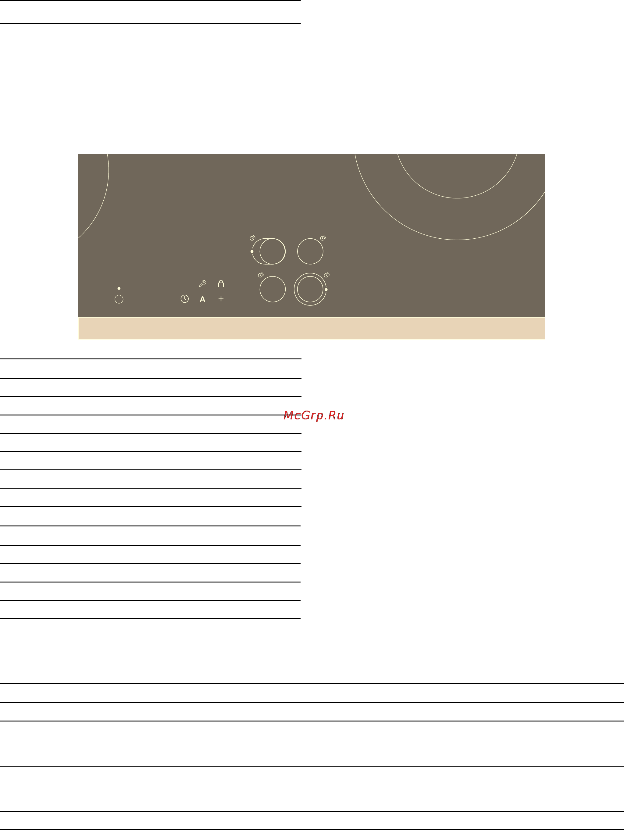 Gaggenau CE 261 [7/16] Getting to know your appliance