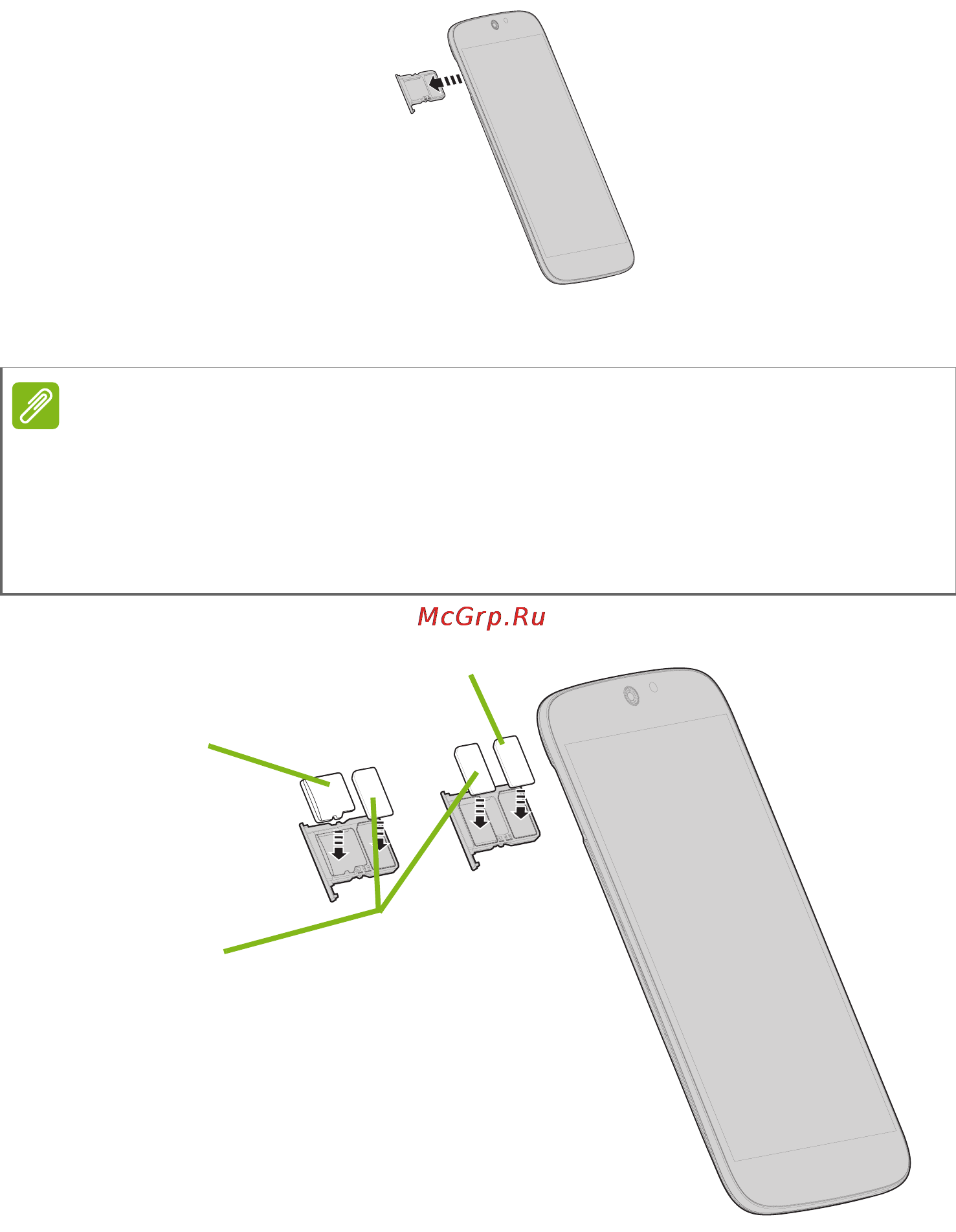 Acer Jade (S55) Black [8/87] Sim 2 необязательно