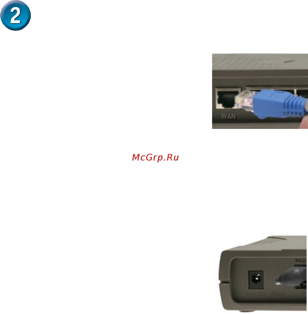 D-Link DVG-6004S [5/8] Подключение dvg 6004s непосредственно к модему и компьютеру продолжение