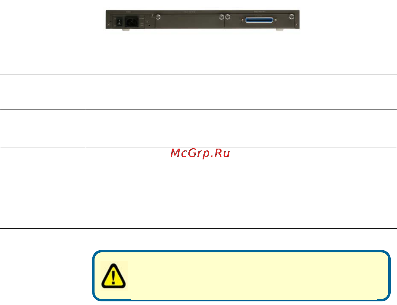 D-Link DVG-3016S [3/8] Задняя панель