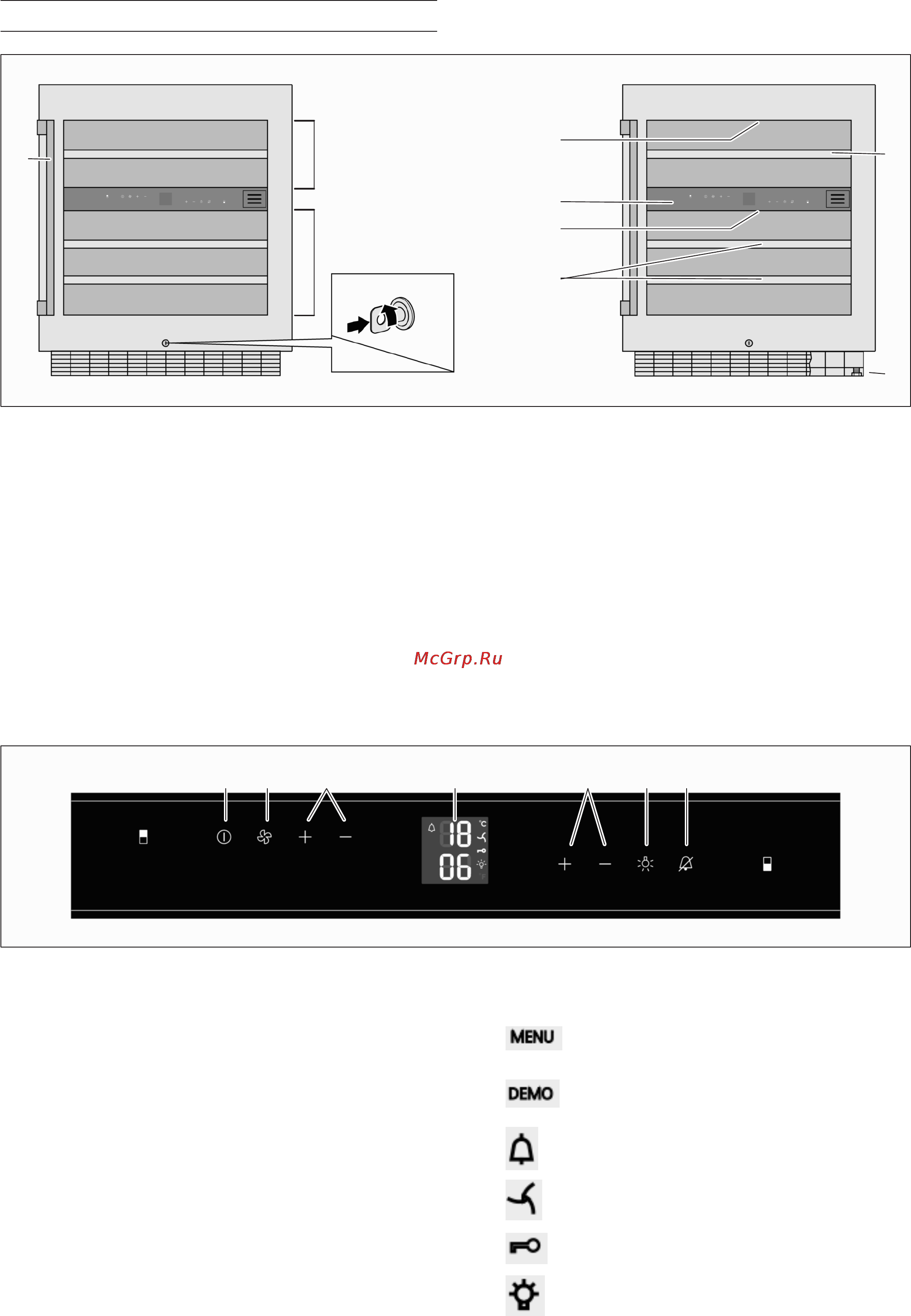 Gaggenau RW 404 [37/118] Susipazinimas su prietaisu