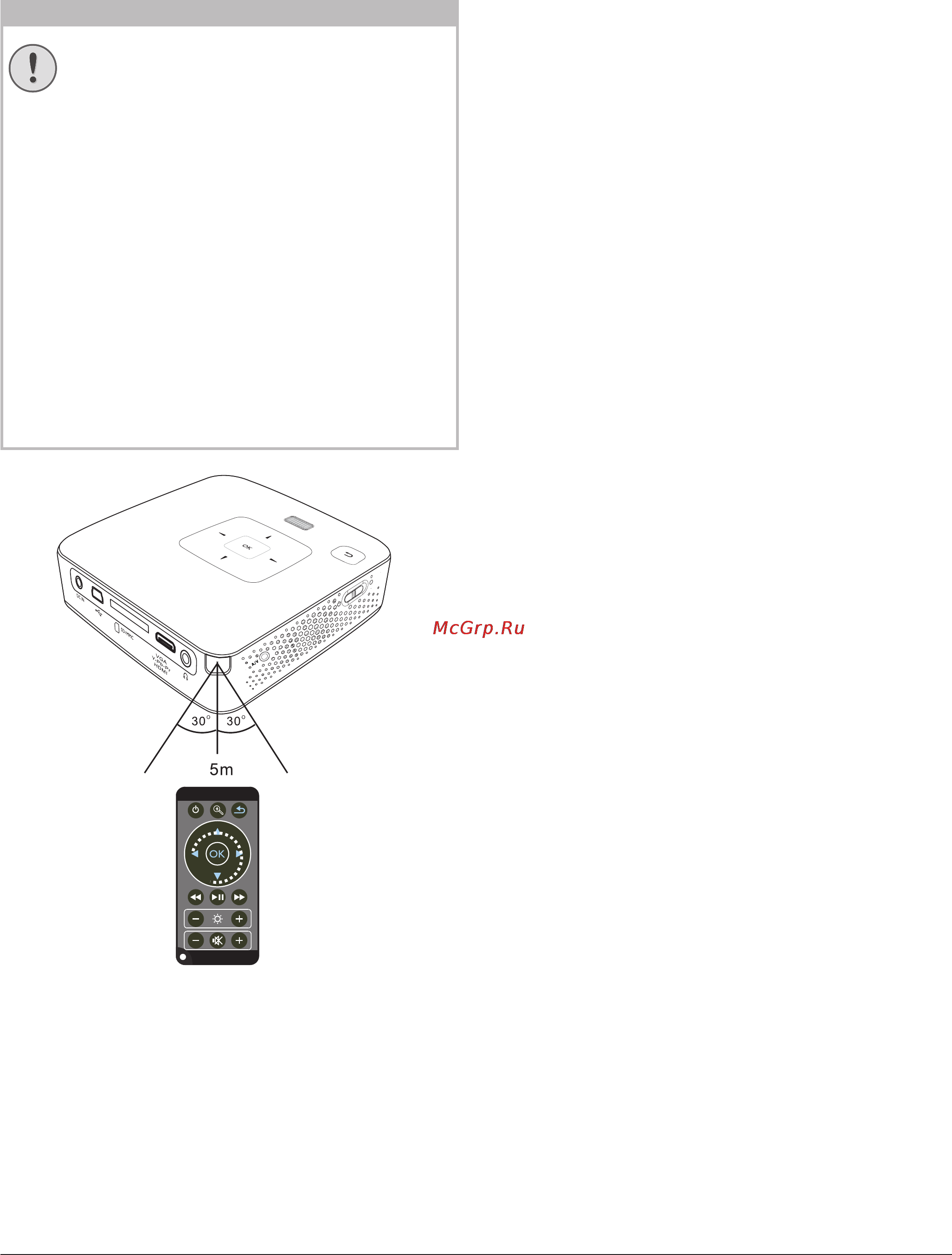 Philips PicoPix PPX3414 [11/29] Использование пду