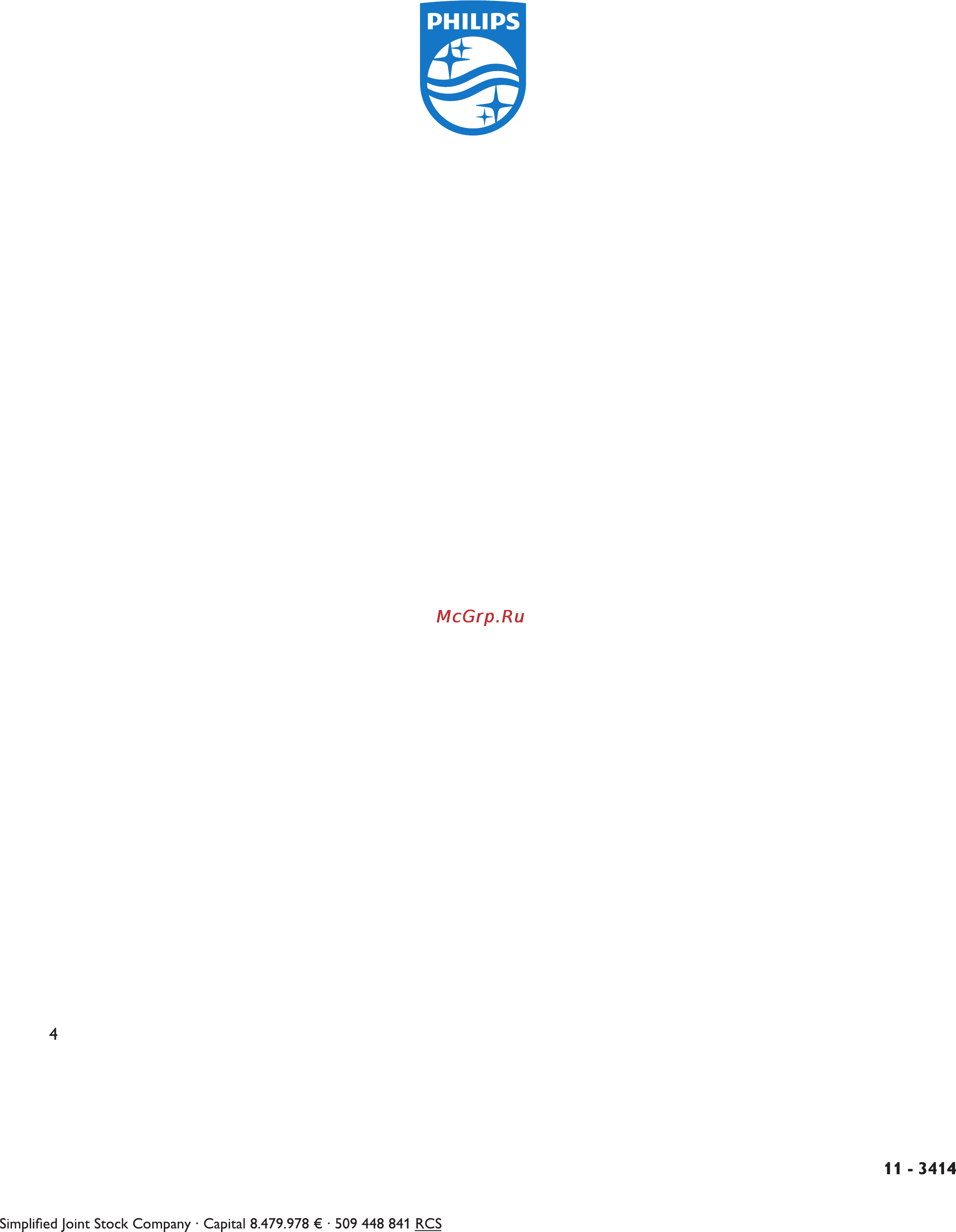 Philips PicoPix PPX3414 [29/29] Sagemcom documents sas