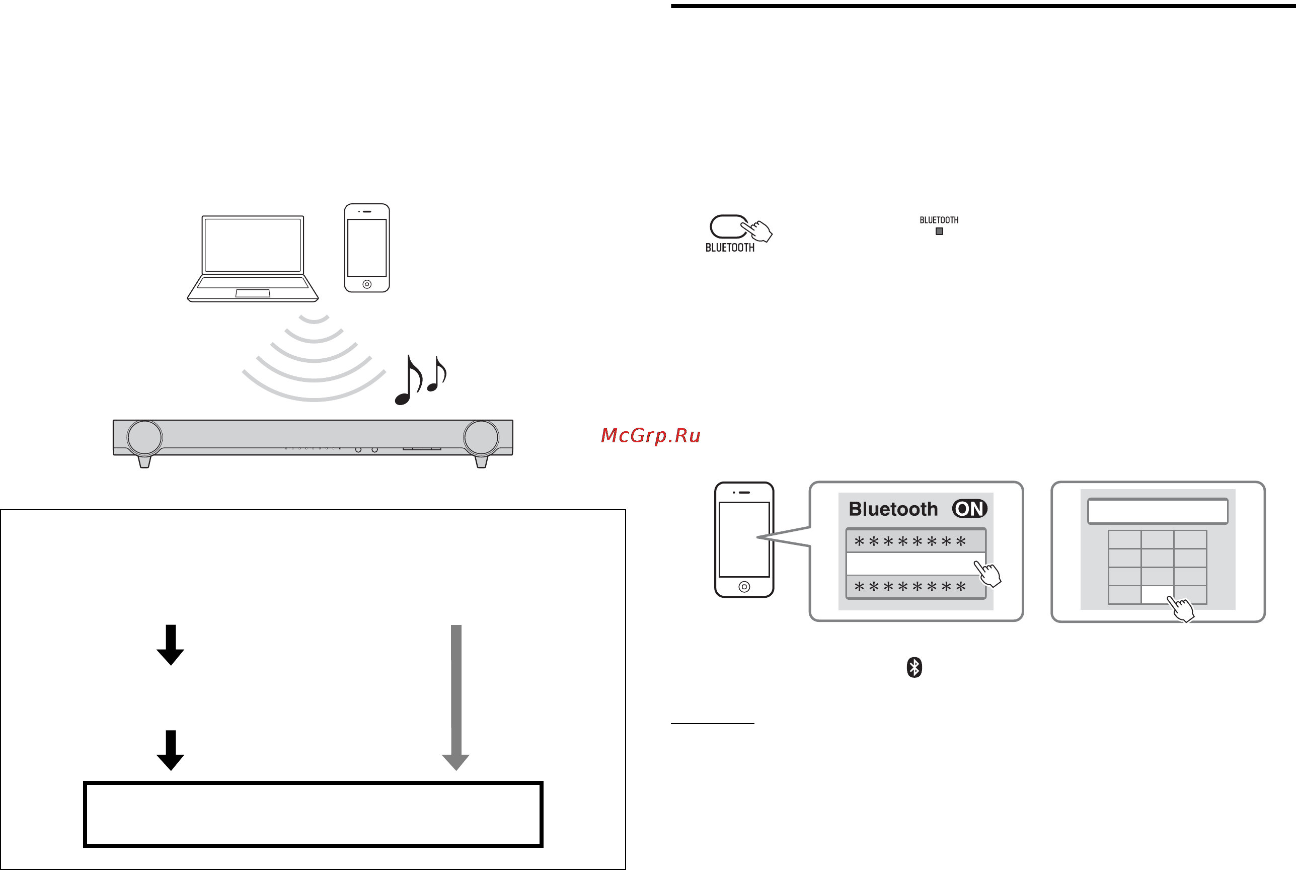 Yamaha YAS-93 White [132/162] Luisteren naar het geluid van een bluetooth apparaat alleen yas 103