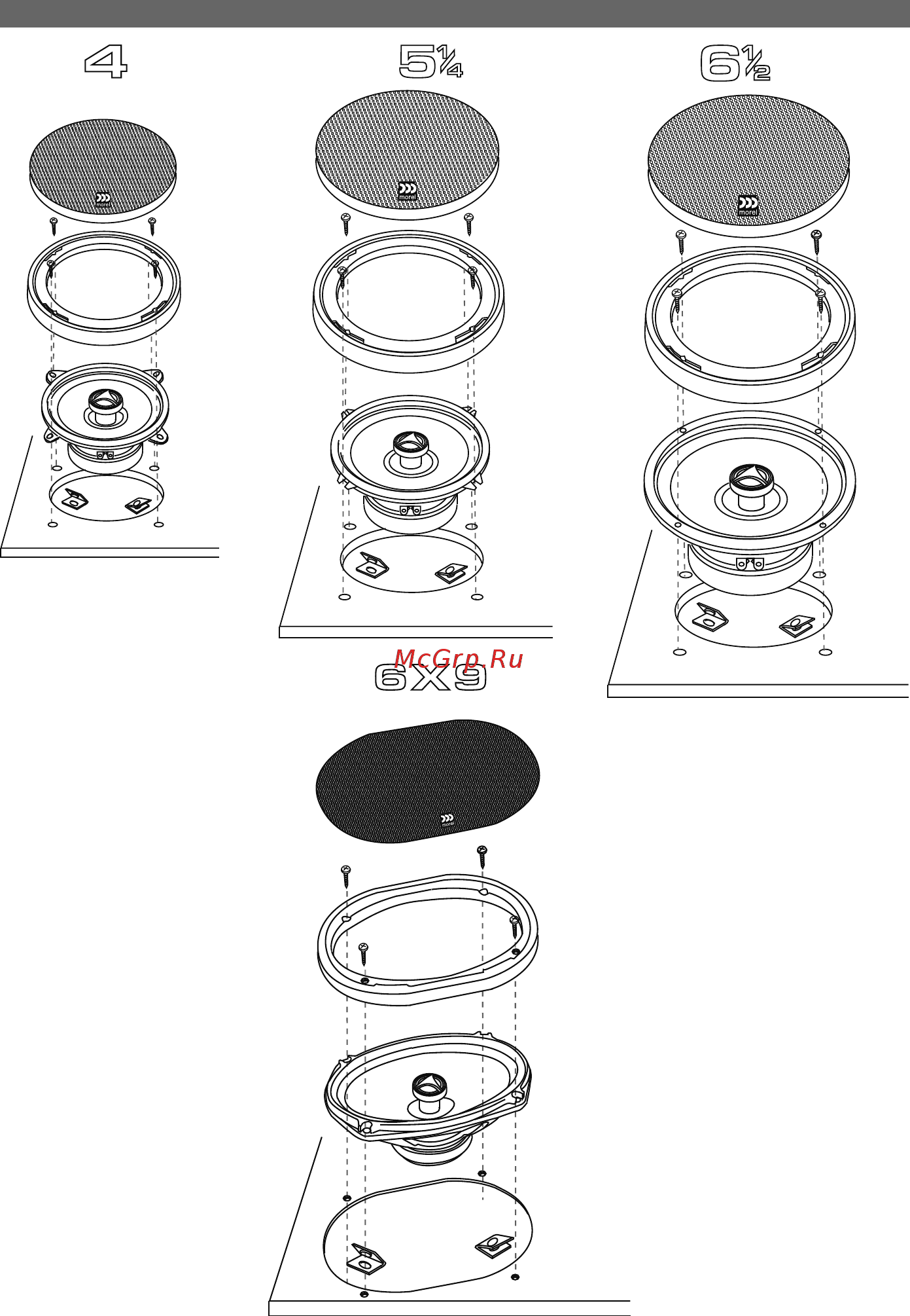 Morel Maximo Coax 5 1/4u0027u0027 Инструкция по эксплуатации онлайн [3/4] 371660