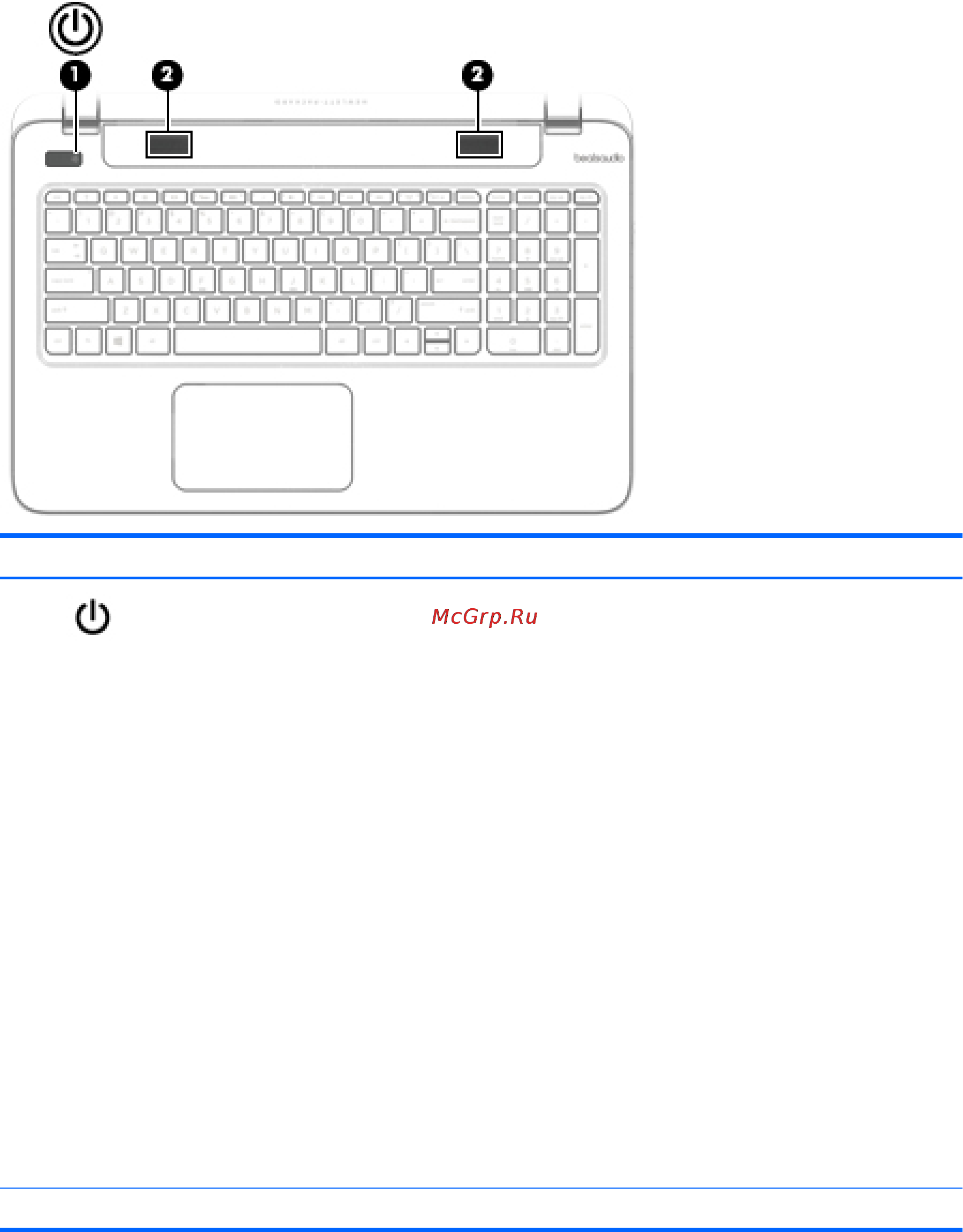 HP Pavilion 17-f102nr [27/88] Кнопки и динамики
