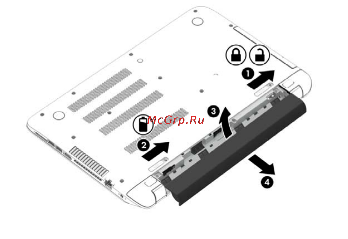 HP Pavilion 17-f154nr [58/88] Поиск информации о батарее